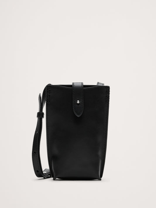 Italian Leather Crossbody Pouch