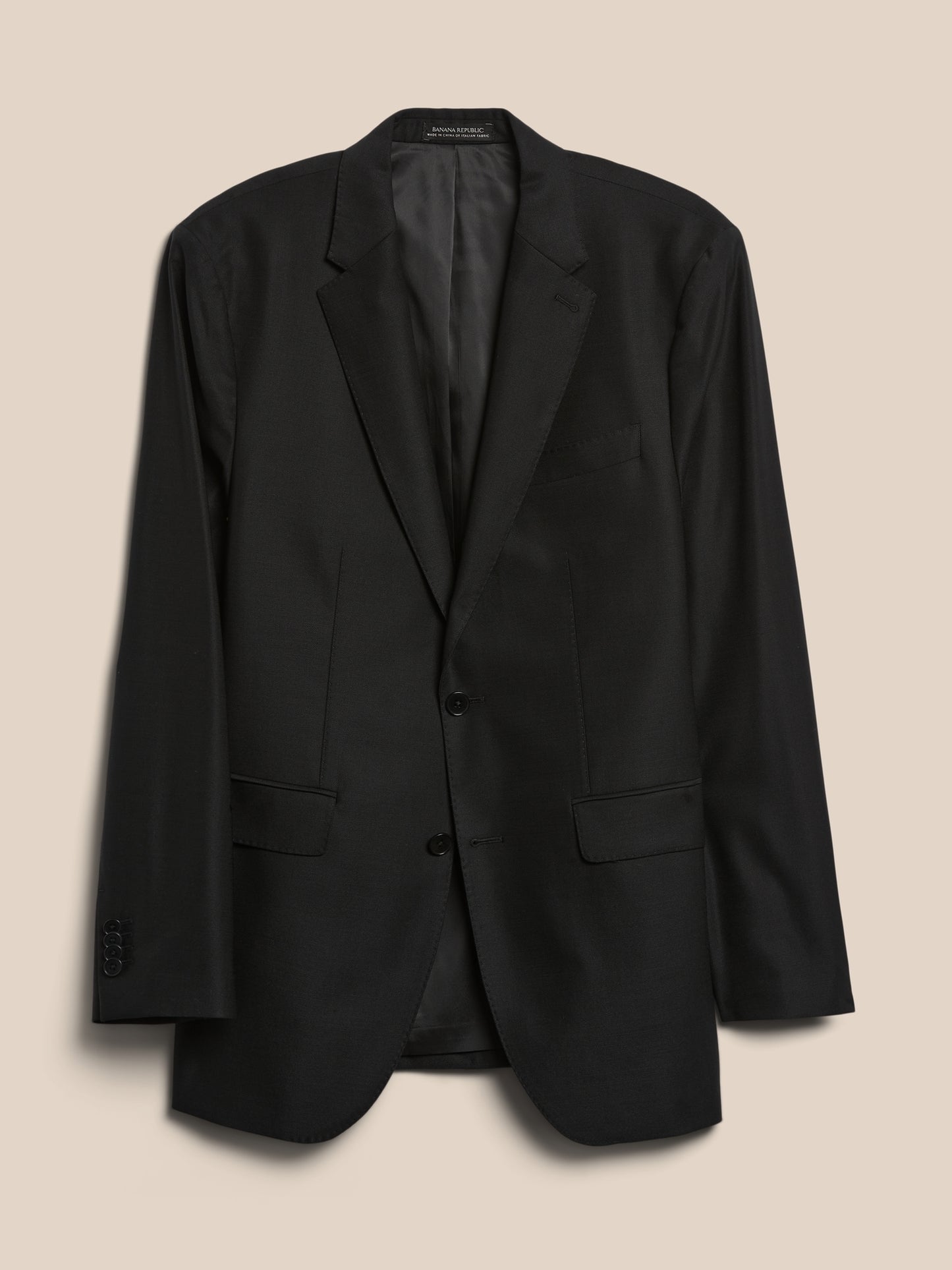 Signature Italian Hopsack Suit Blazer