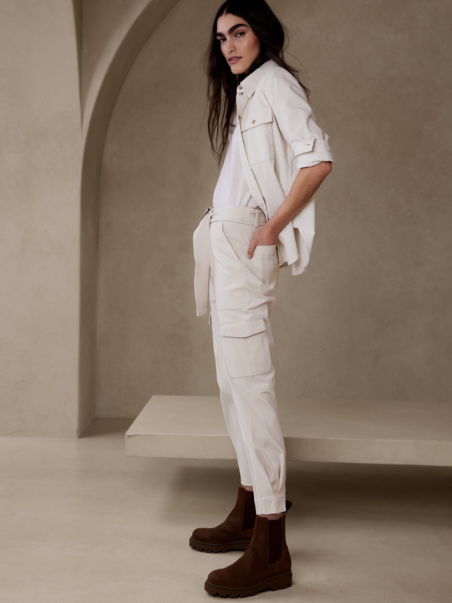 Slim Refined Stretch Cargo Pant