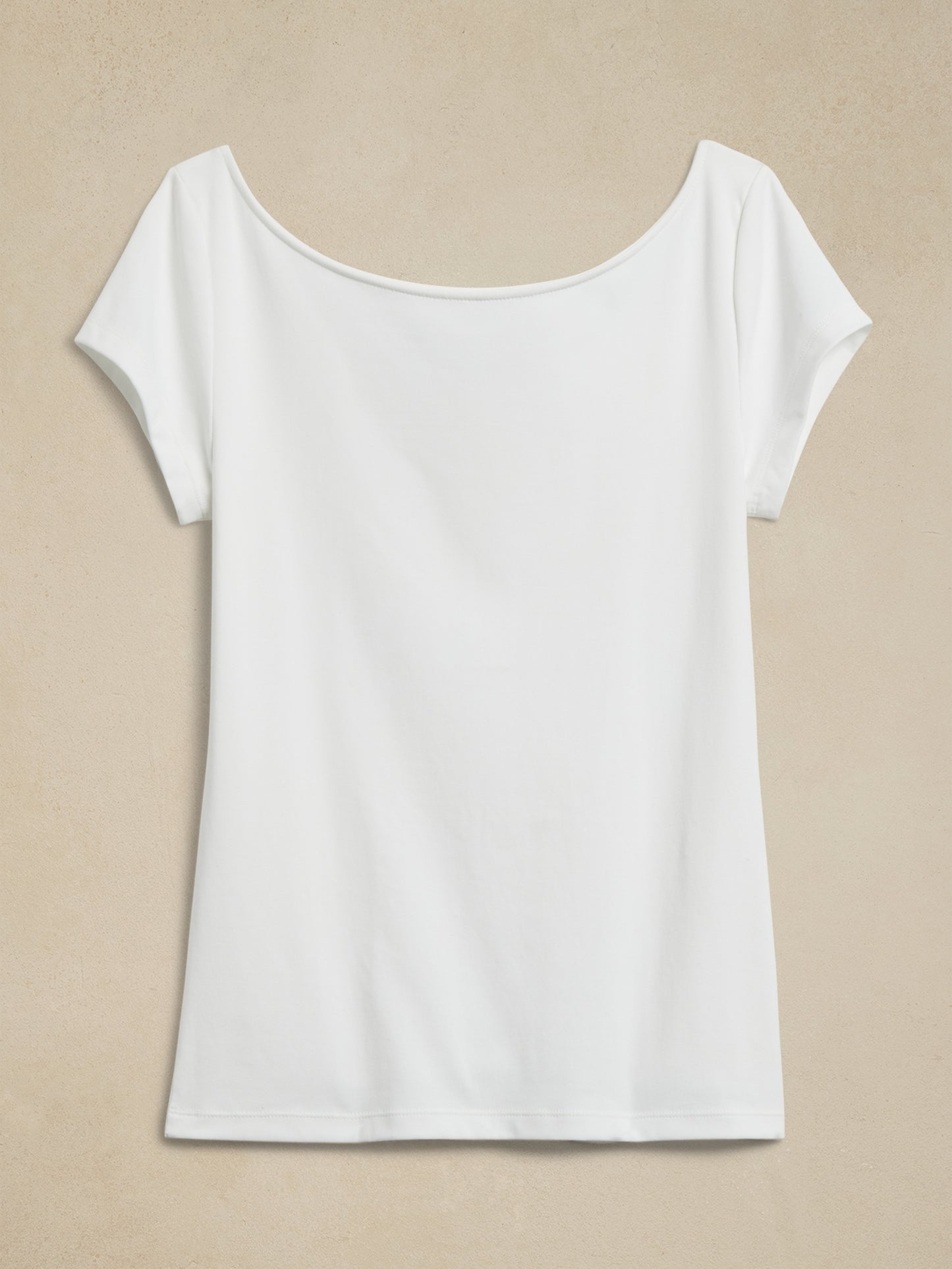 Refined Scoop-Neck T-Shirt