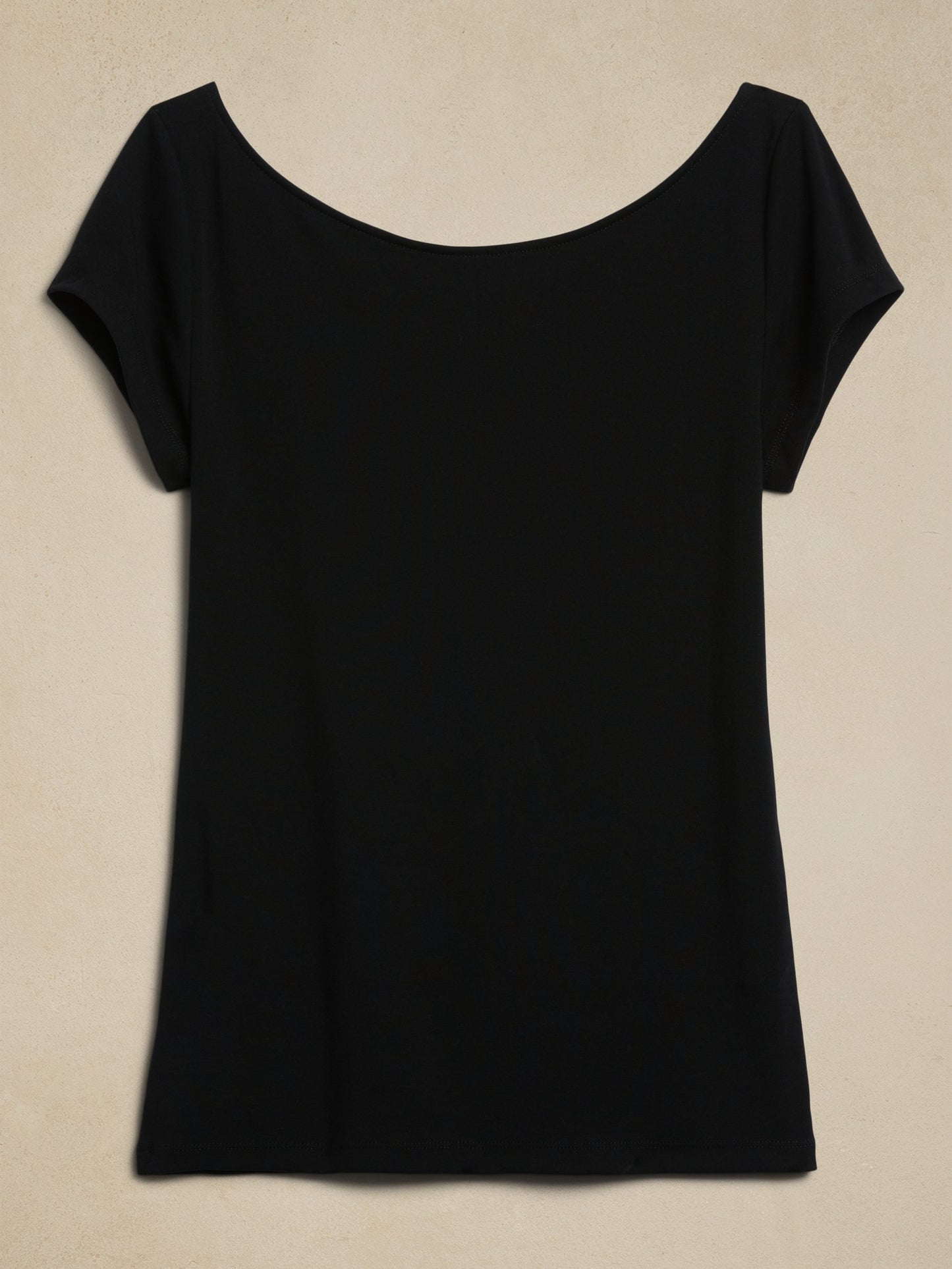 Refined Scoop-Neck T-Shirt