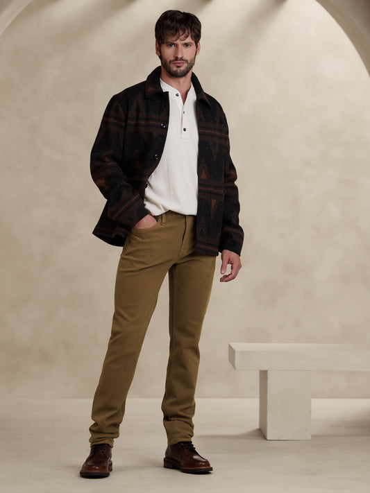 Slim Brushed Traveler Pant