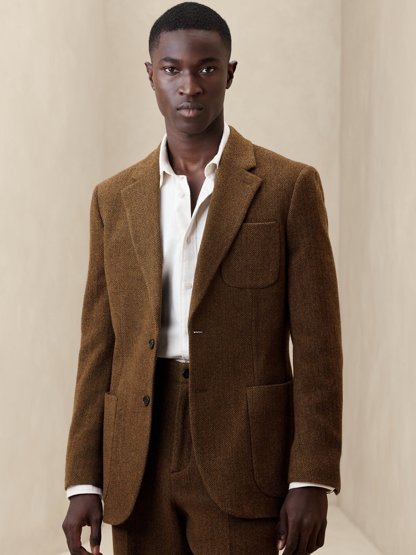 Ortiz Tweed Blazer