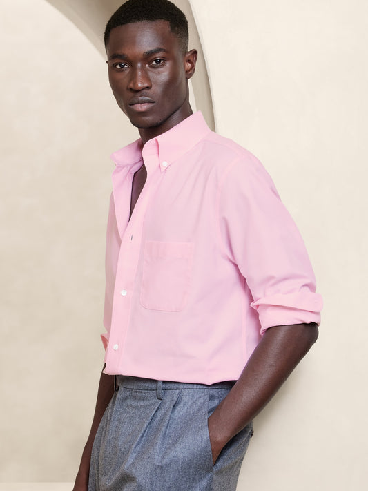 Slim Wrinkle-Resistant Dress Shirt