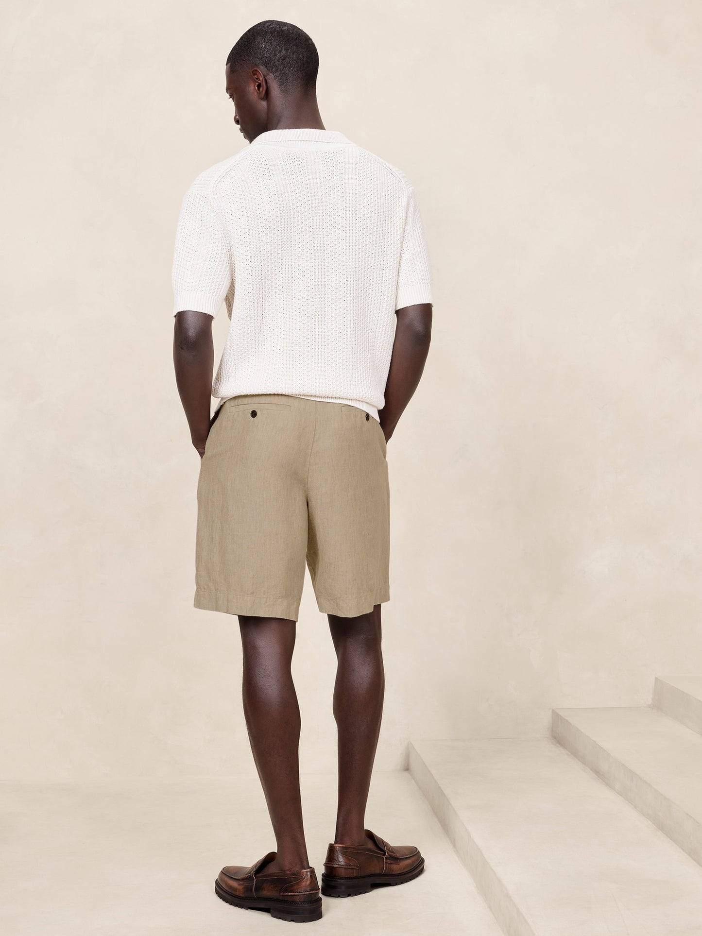 Lino 9" Linen Short