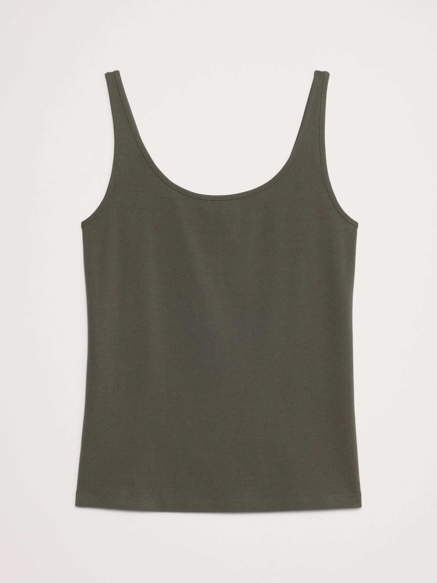Refined Scoop-Neck Tank