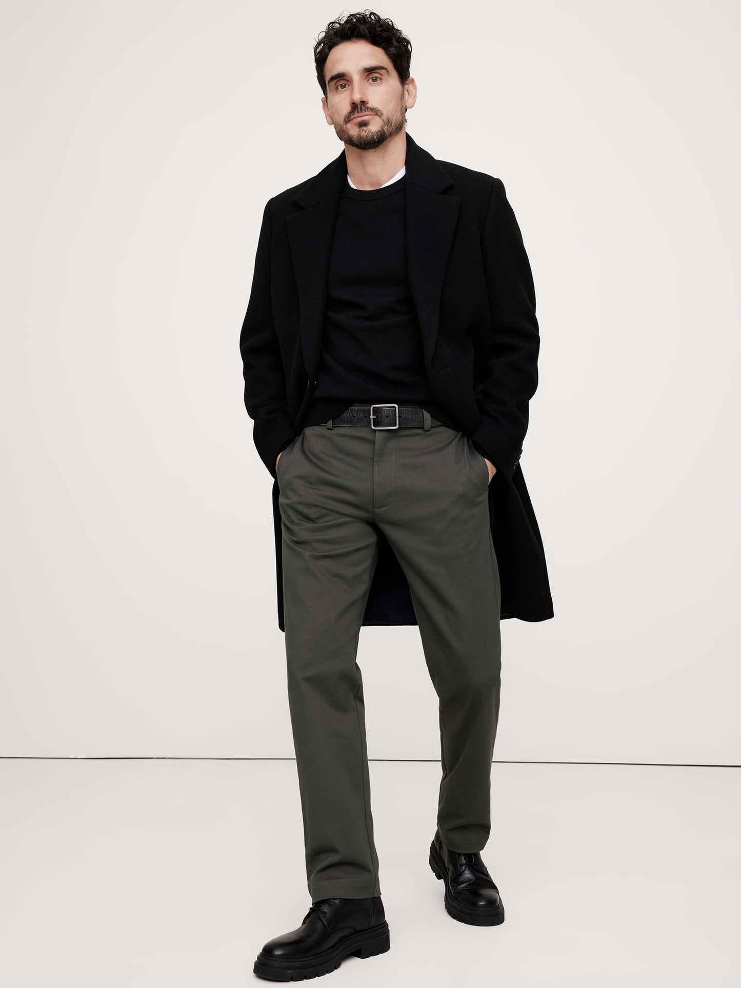 Straight Italian-Stretch Chino
