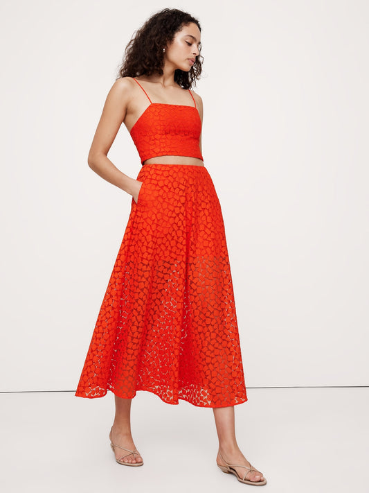 Lace Maxi Skirt
