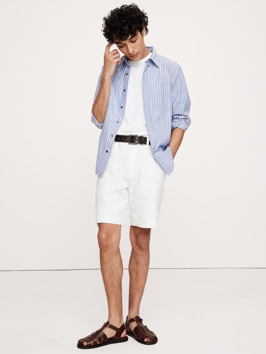 9" Linen Short