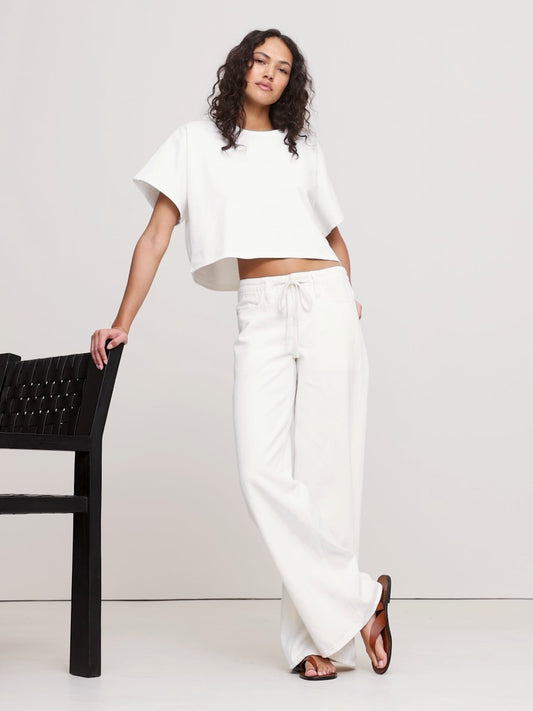 Loose Drawstring Jean