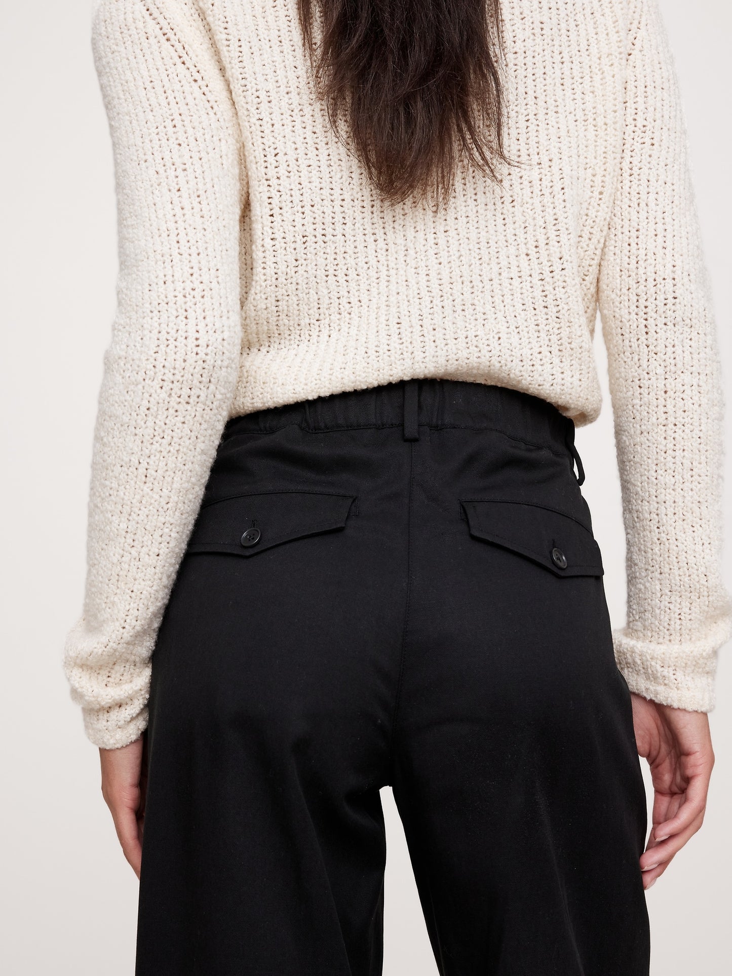 بنطال إيفري داي بقصّة ساق واسعة 