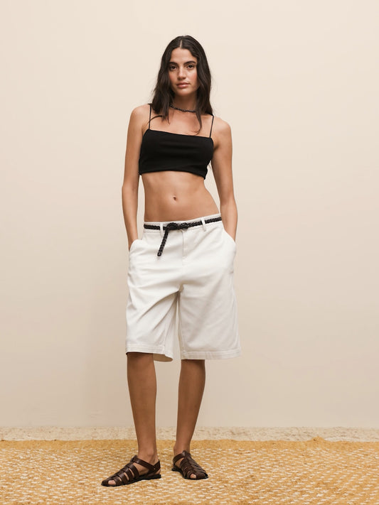 The White Lotus Stretch-Chino Bermuda Short