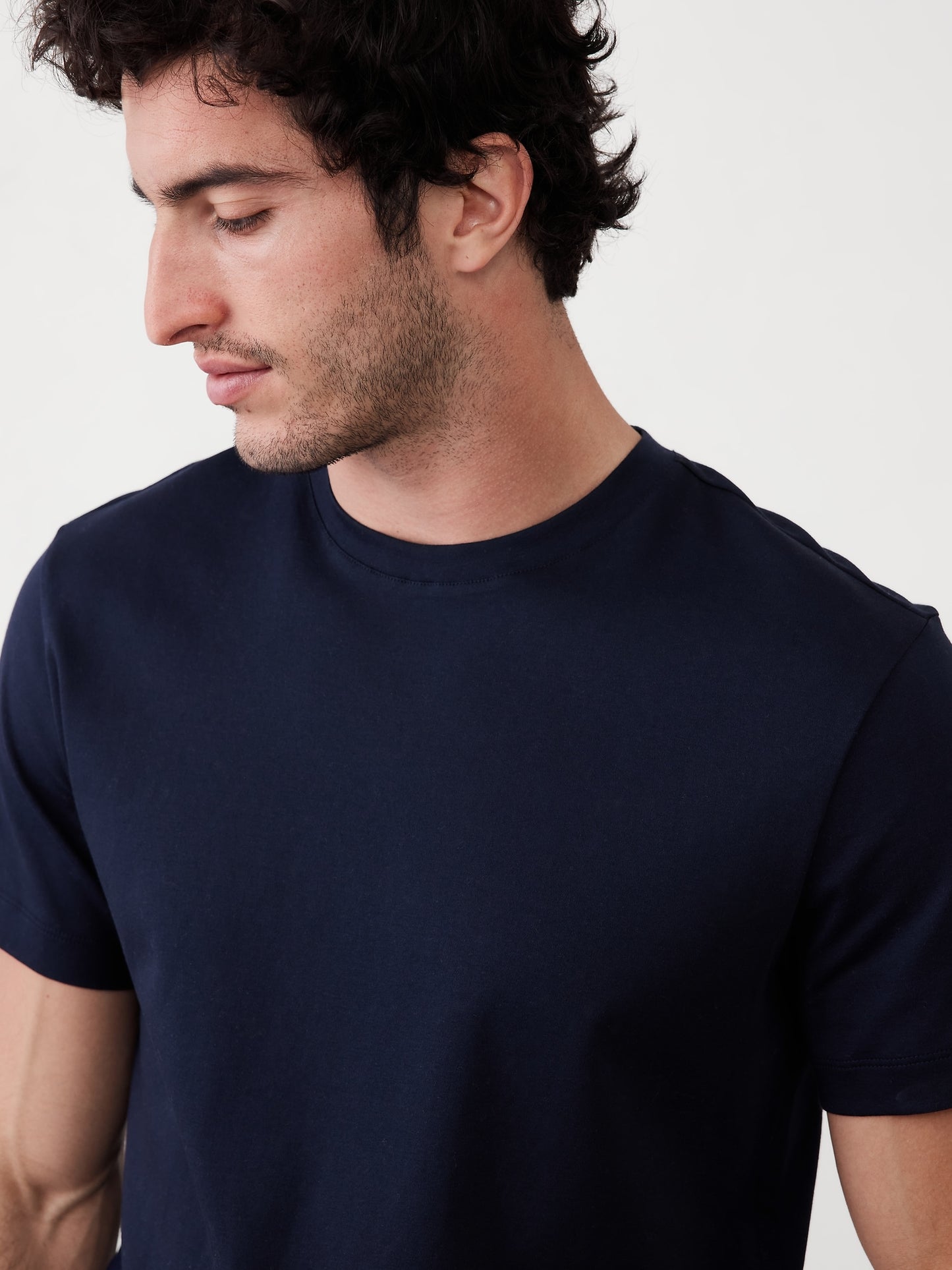 Luxe Touch Crew-Neck T-Shirt