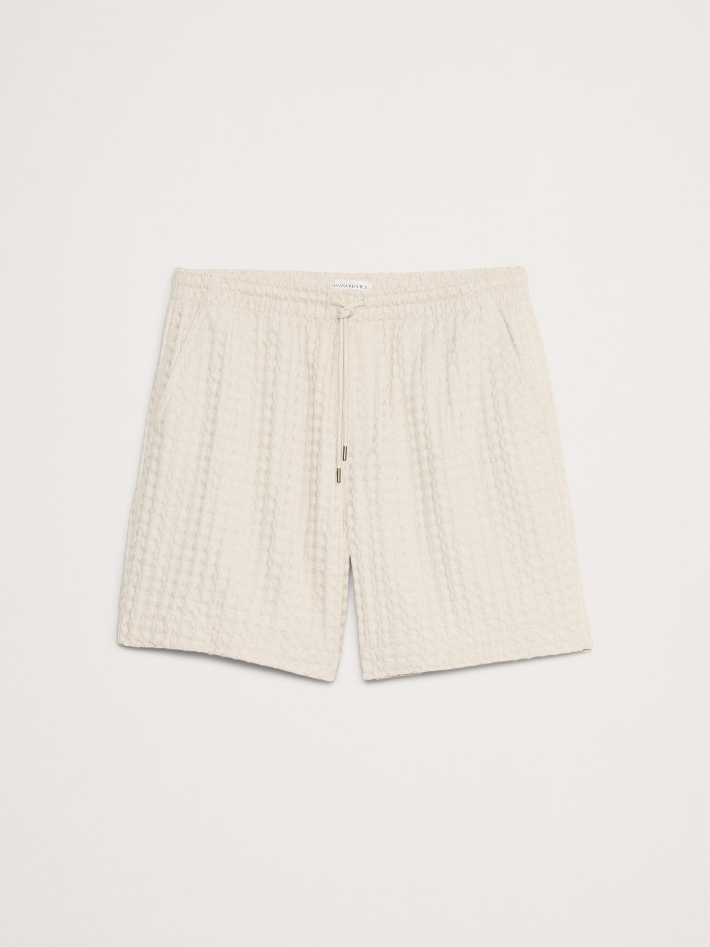 7" Waffle Cotton Pull-On Short