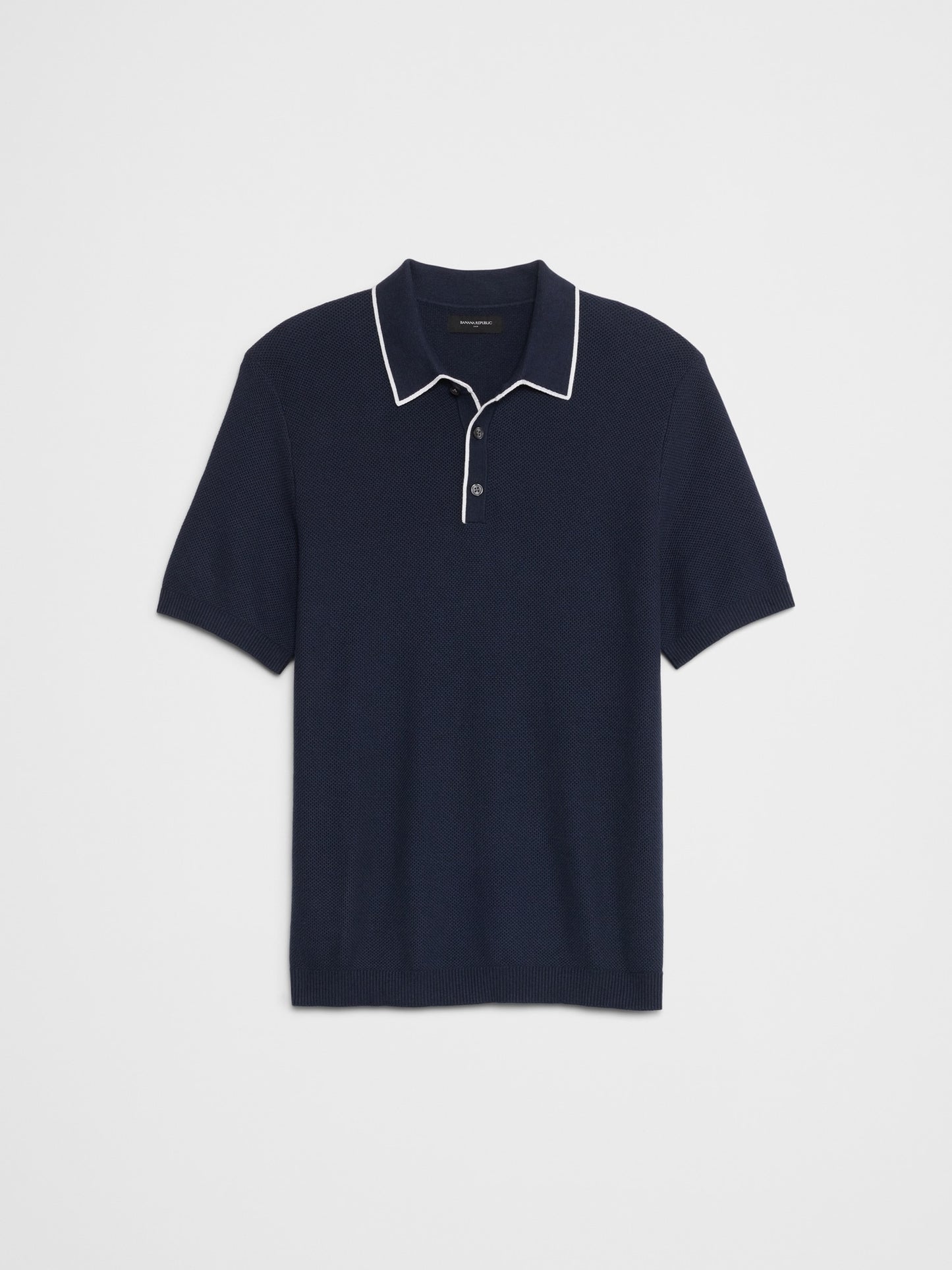 Tipped Textured Polo