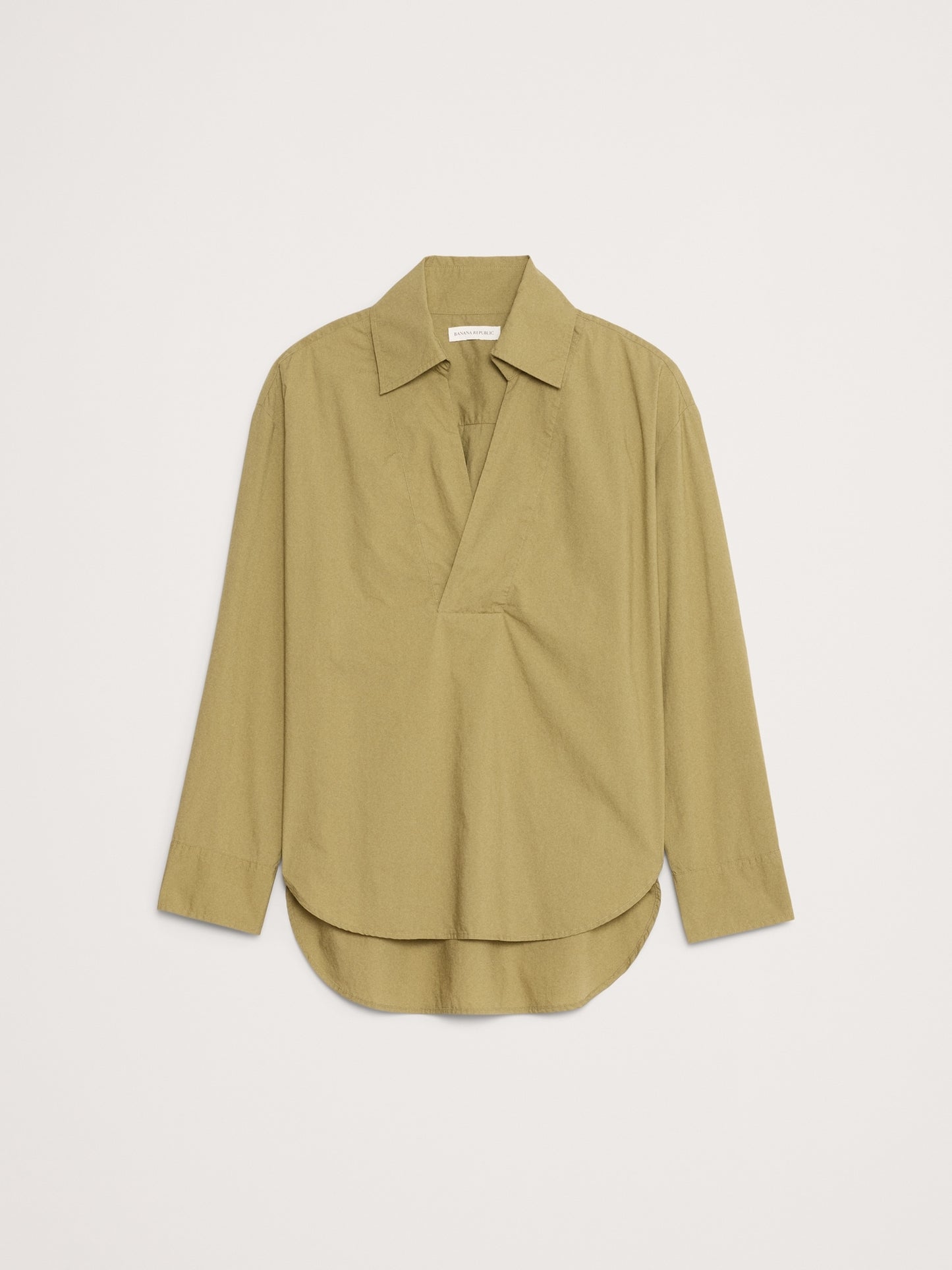 Long-Sleeve Popover Tunic