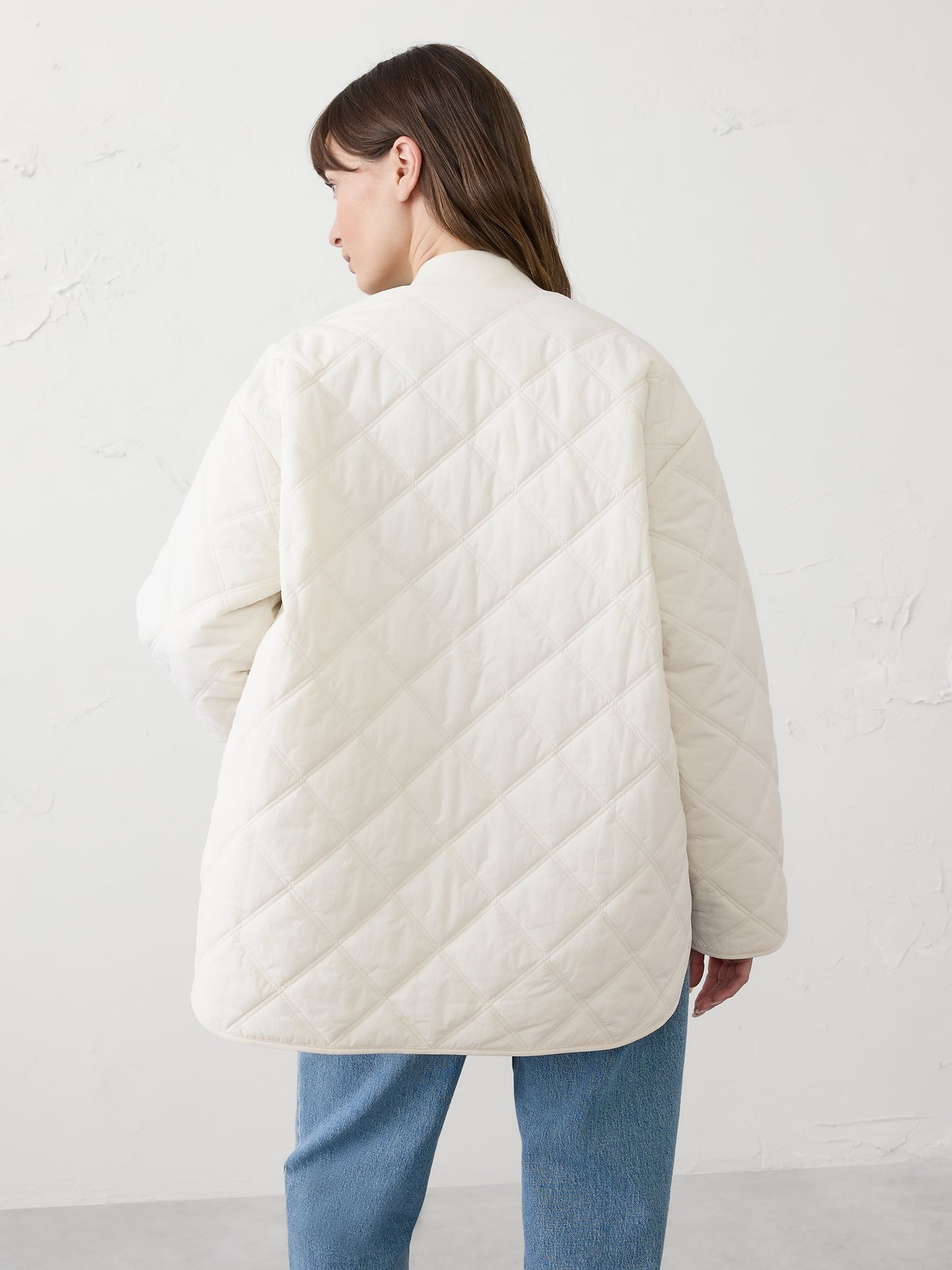 Nylon Quilted Jacket
