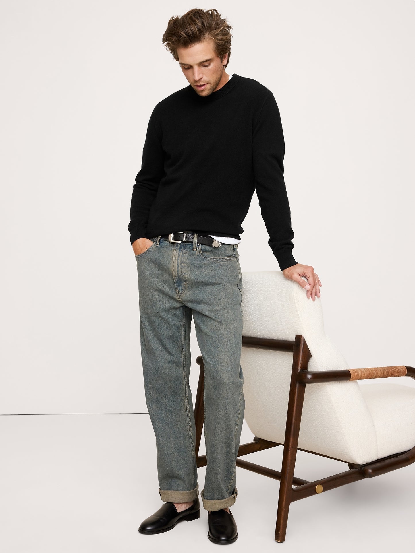 Cashmere Crew-Neck Sweater