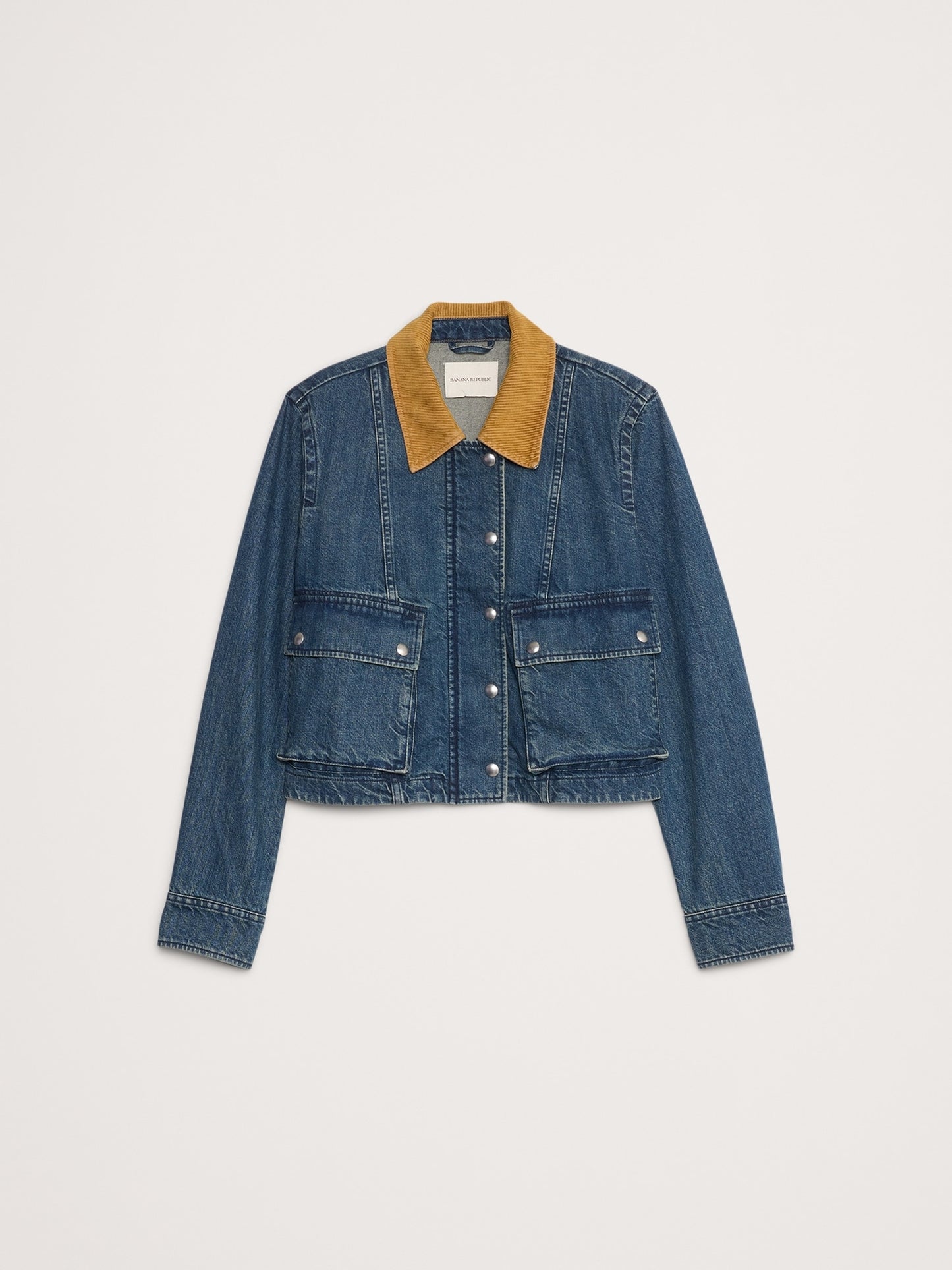 Denim Trapeze Jacket