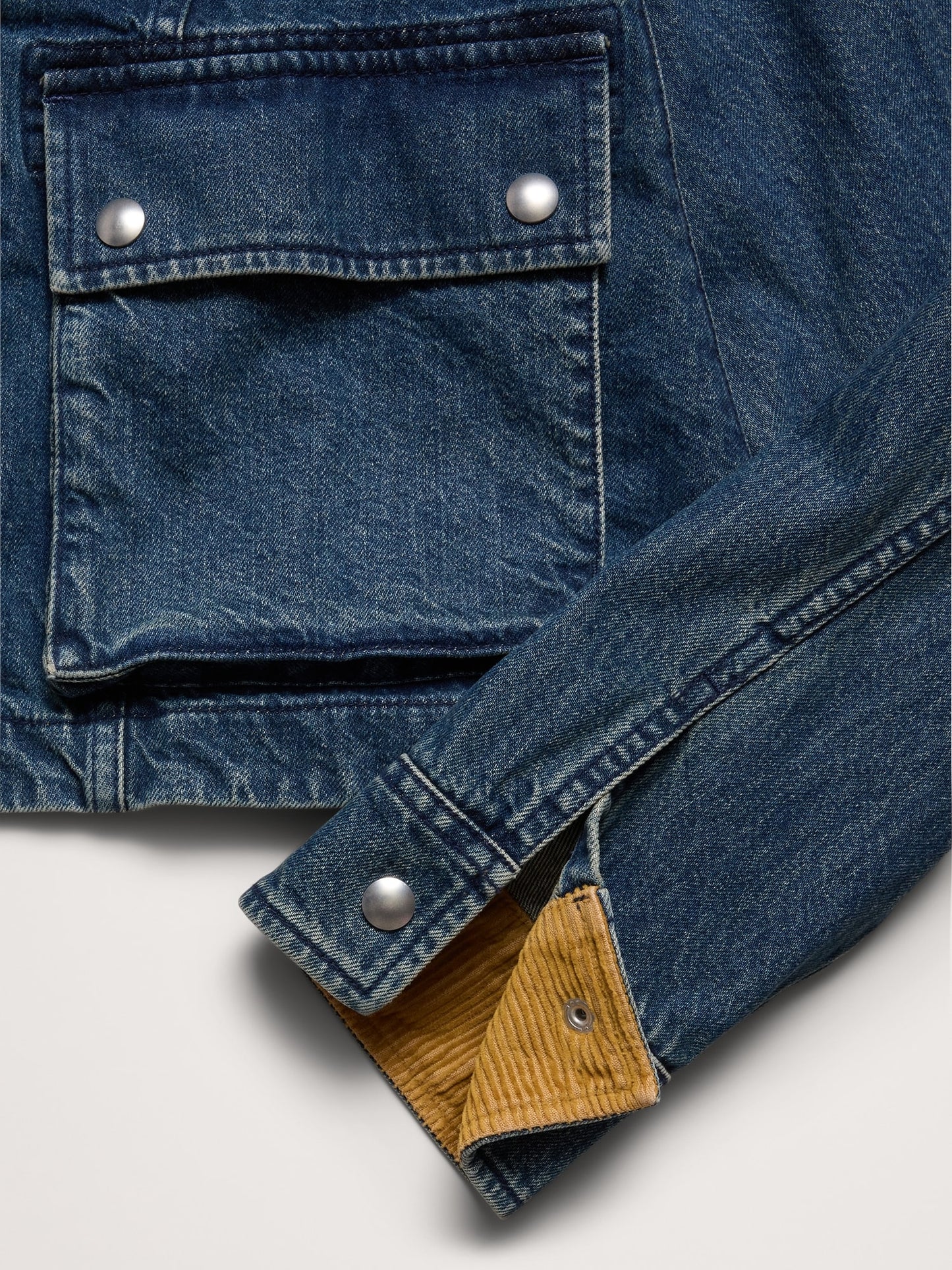 Denim Trapeze Jacket