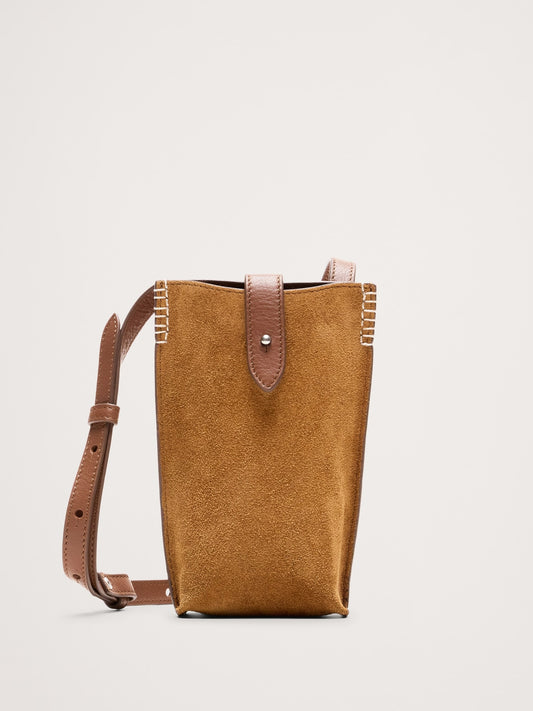 Italian Leather Crossbody Pouch