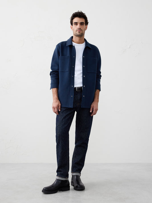 Soft Knit Sweatshirt Jacket