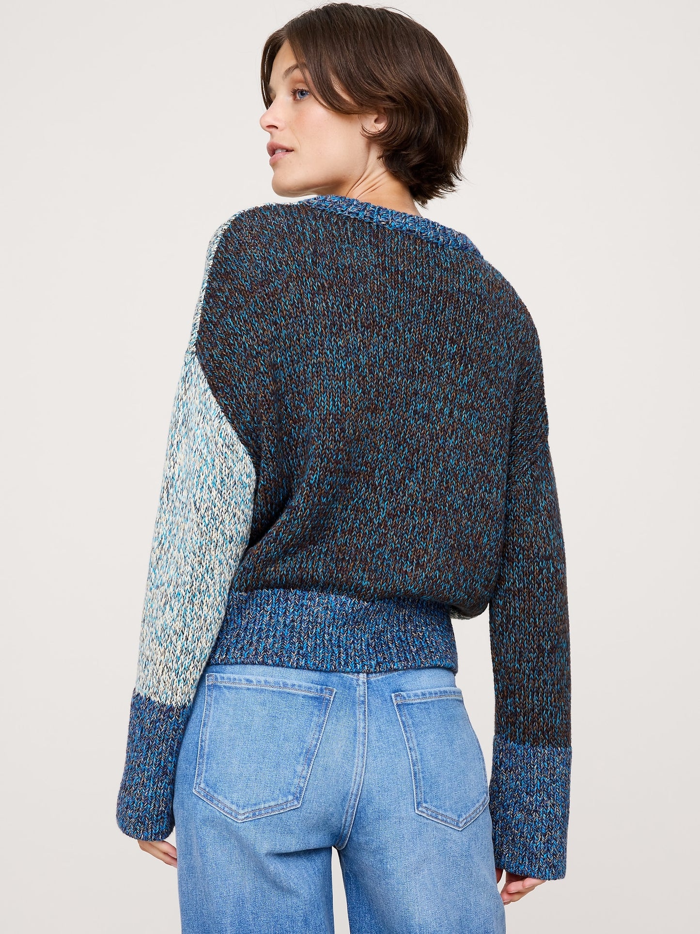 Cotton V-Neck Sweater