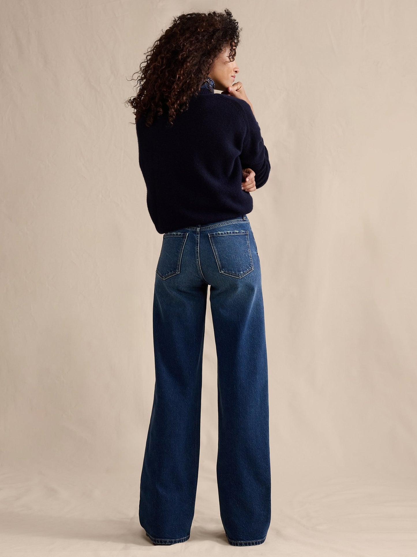 The Icon Classic Wide-Leg Jean