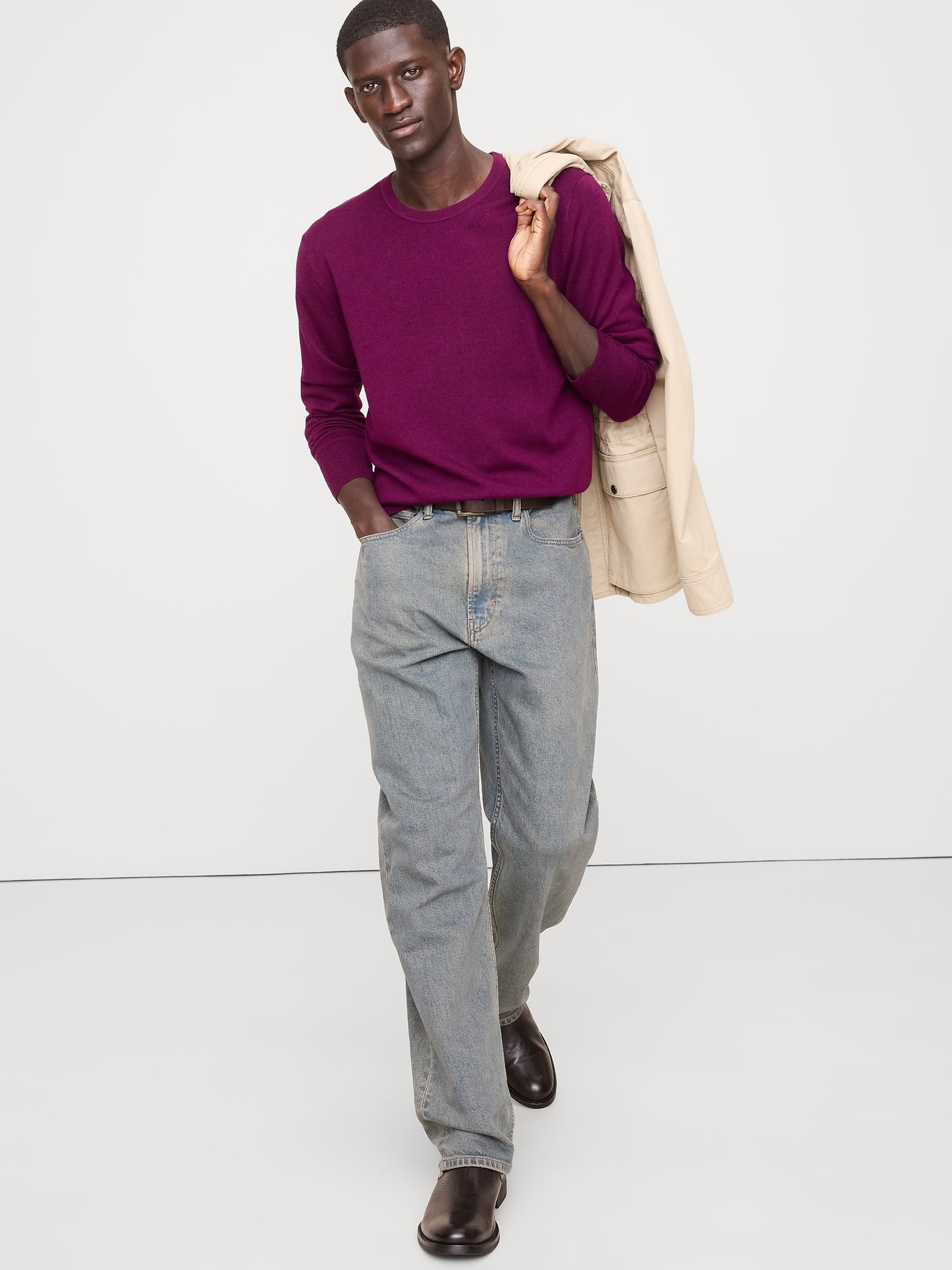 Merino Crew-Neck Sweater