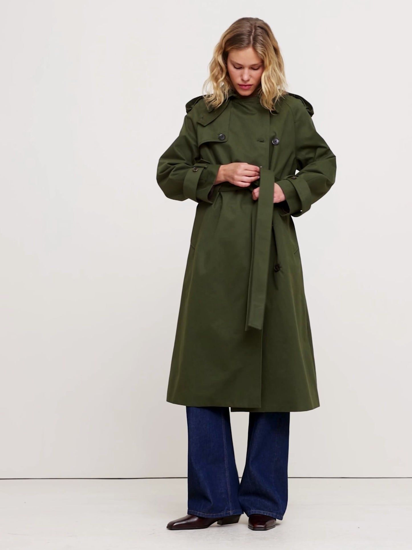 Classic Cotton Trench Coat