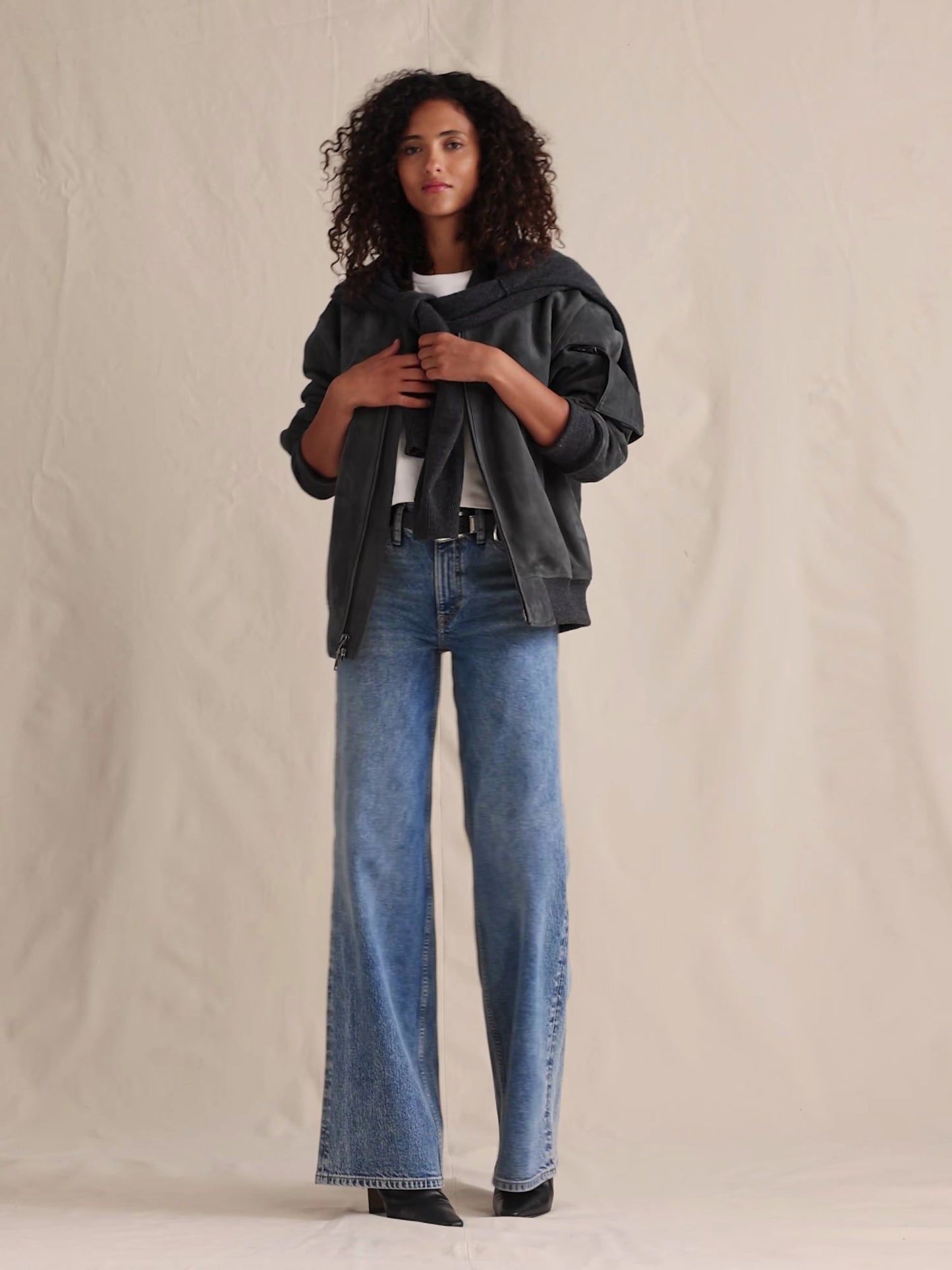 The Icon Classic Wide-Leg Jean