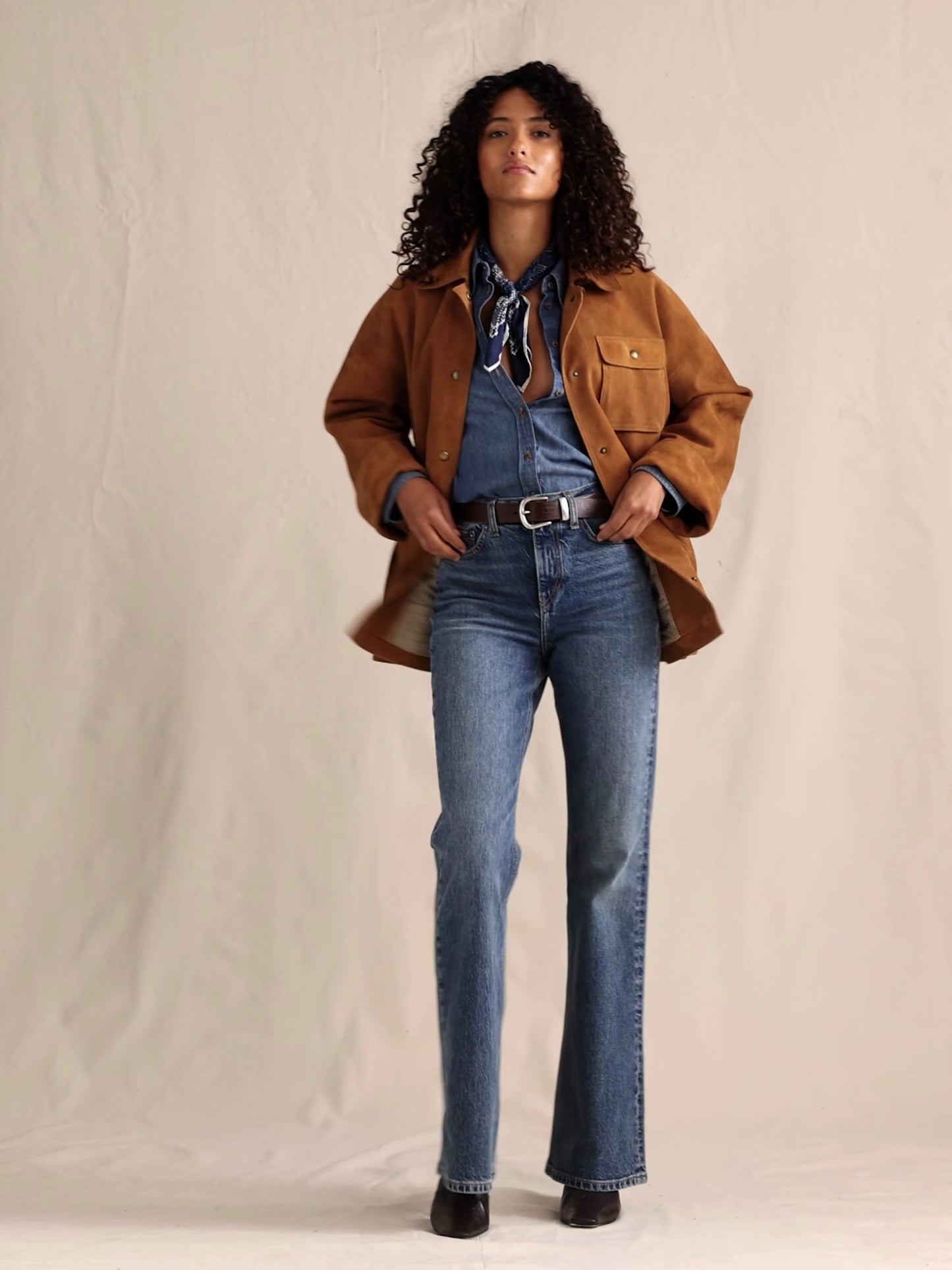 High-Rise Bootcut Jean