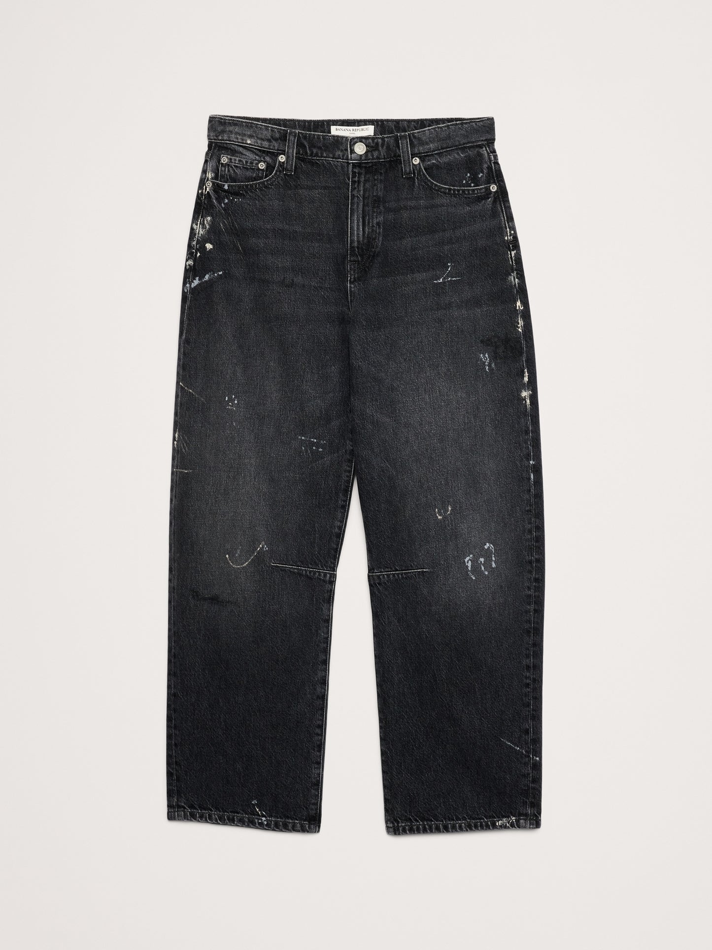 Mid-Rise Barrel Ankle Jean