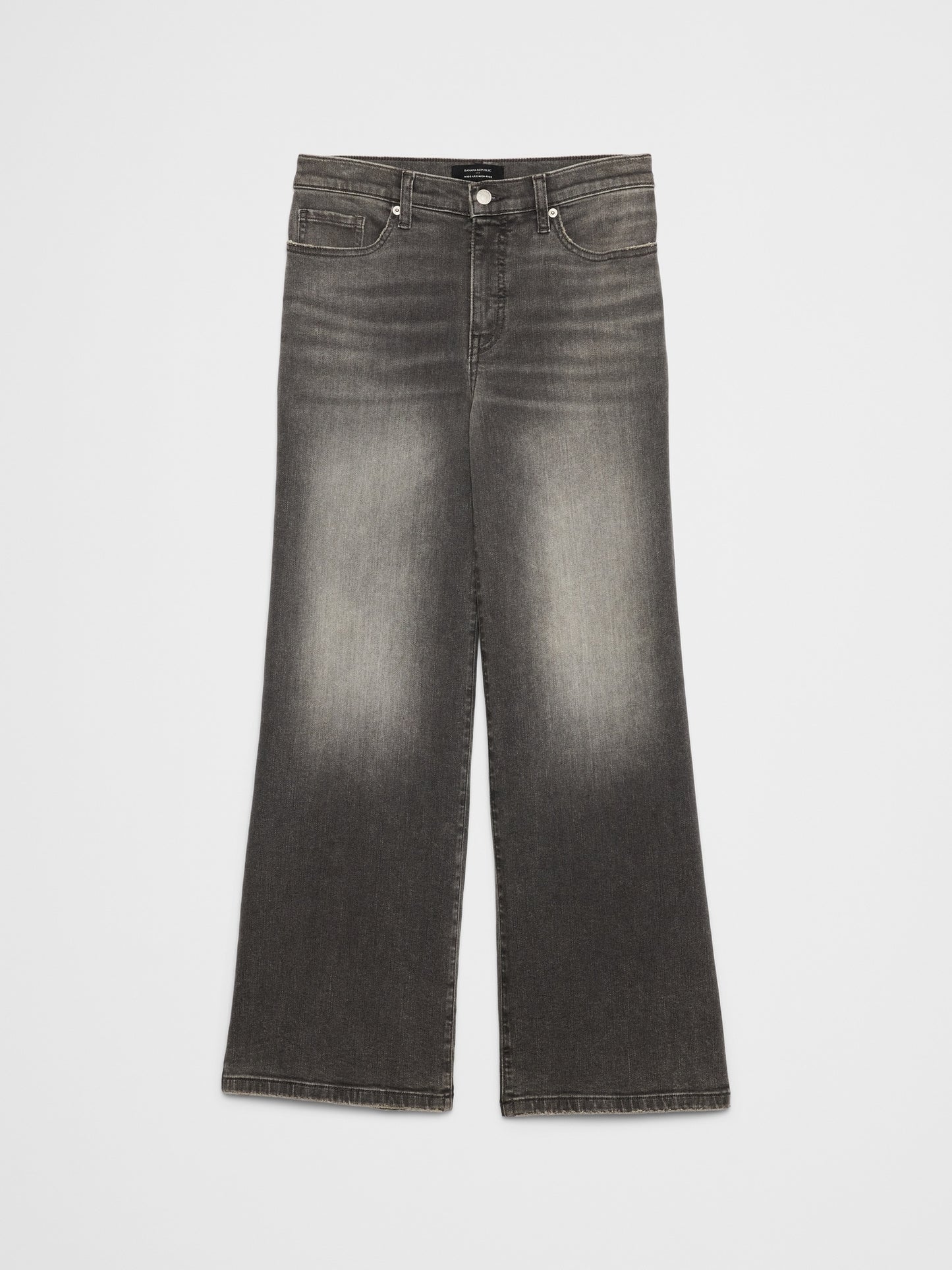 Wide-Leg High-Rise Jean