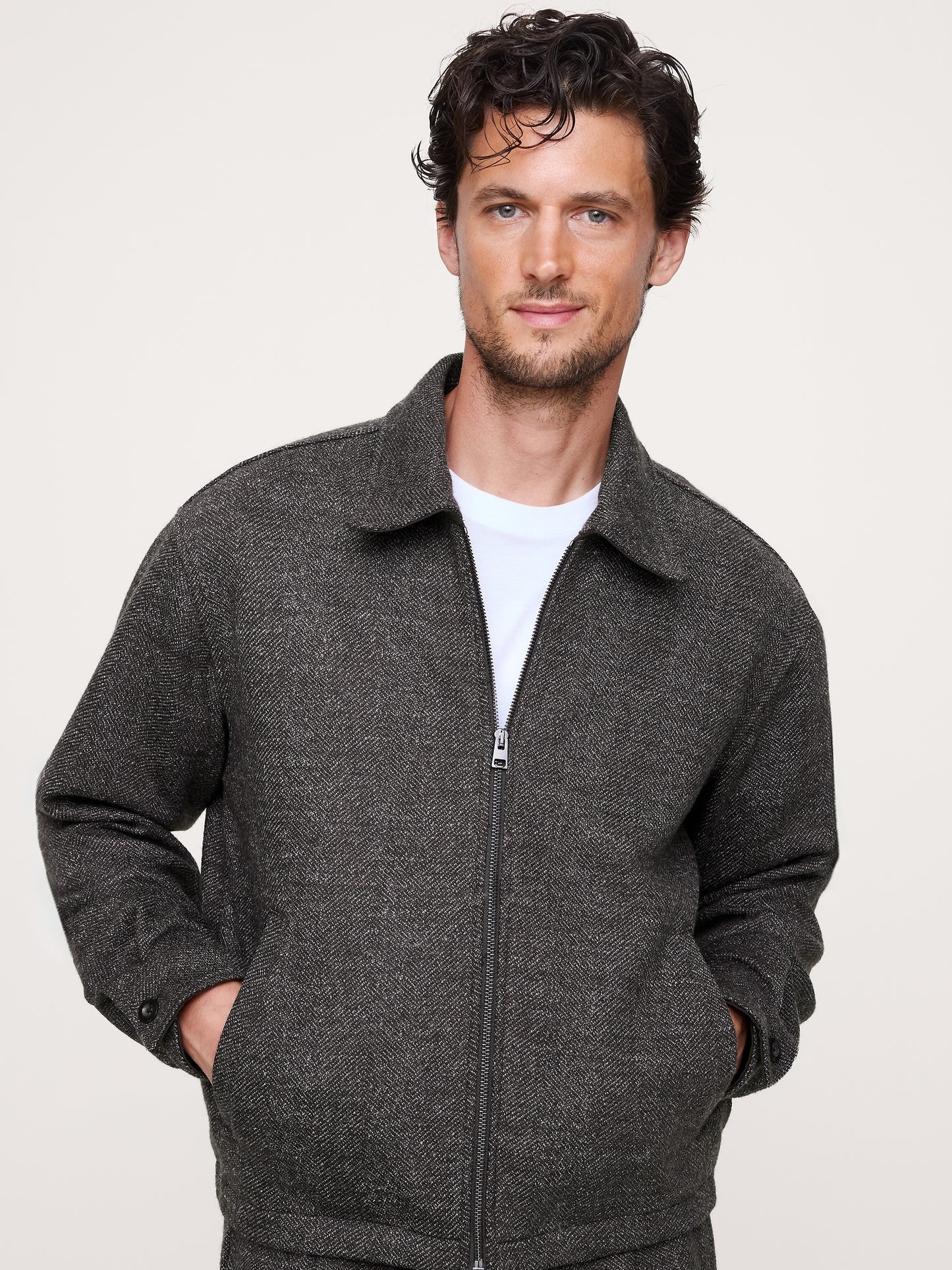 Herringbone Garage Jacket