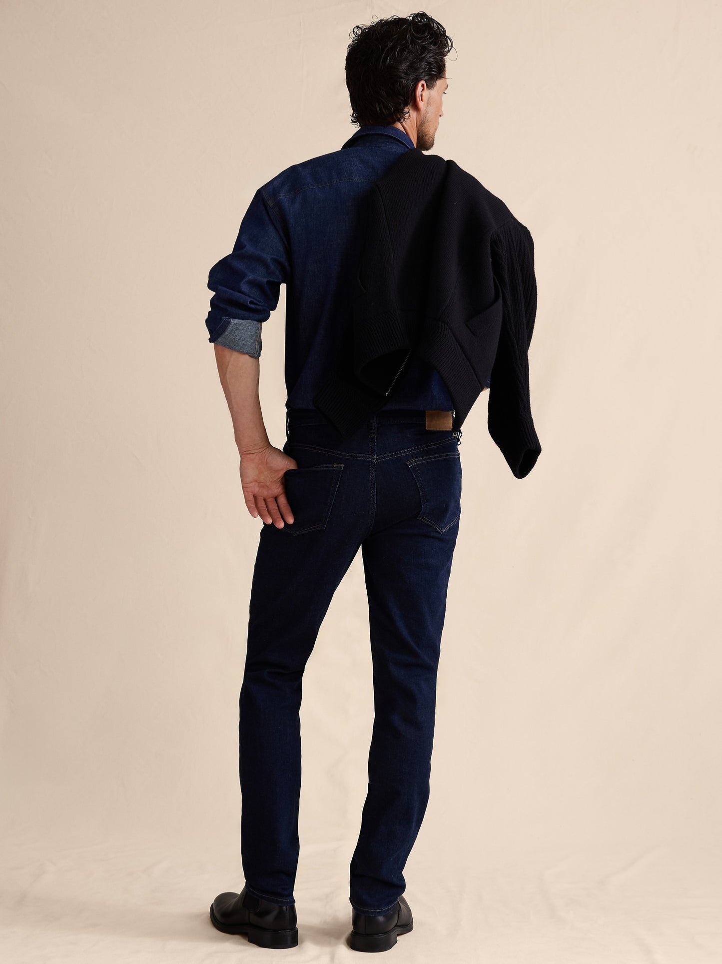 بنطال جينز ترافليلر لوكس بقصة ضيقة