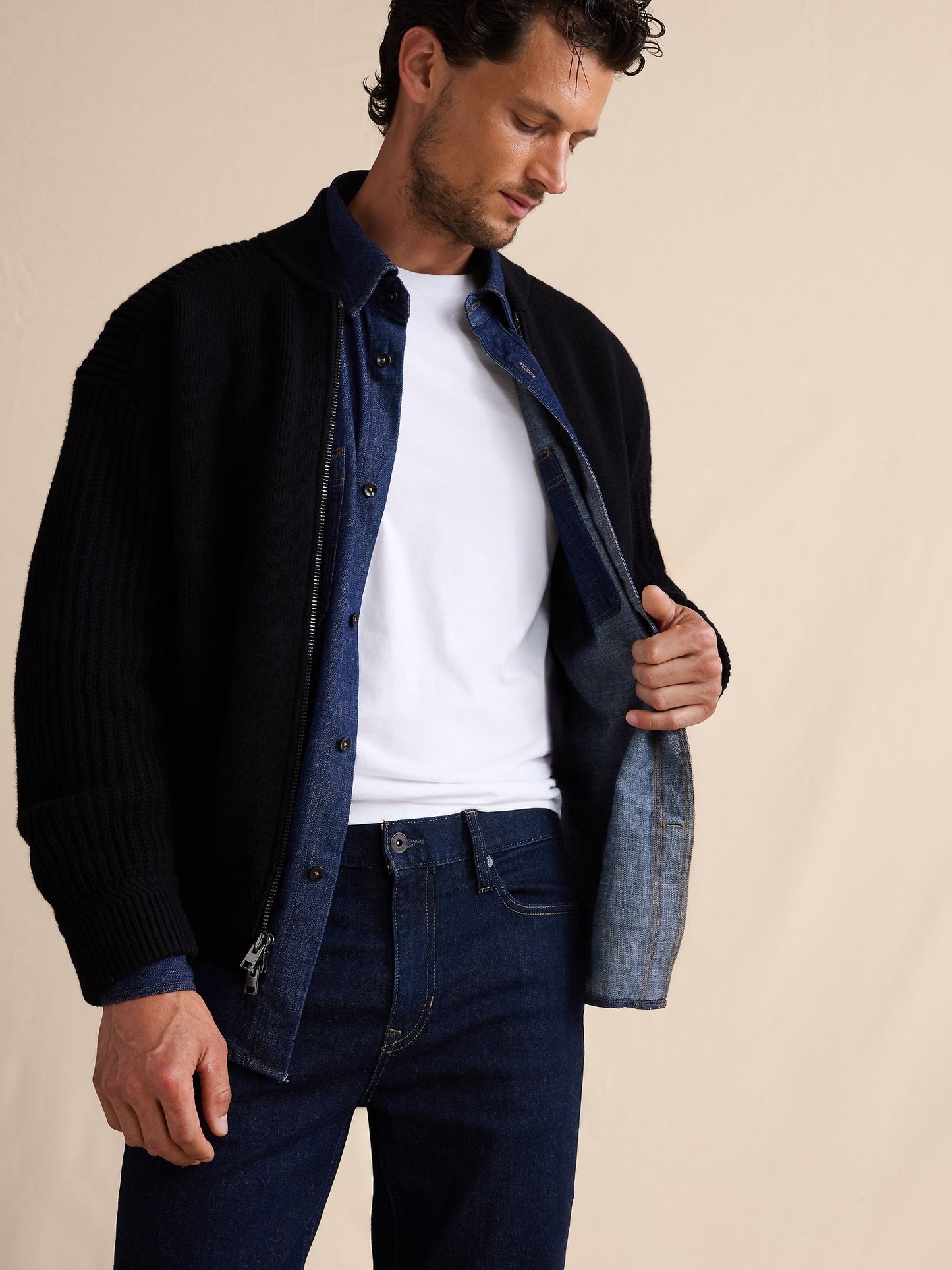 بنطال جينز ترافليلر لوكس بقصة ضيقة