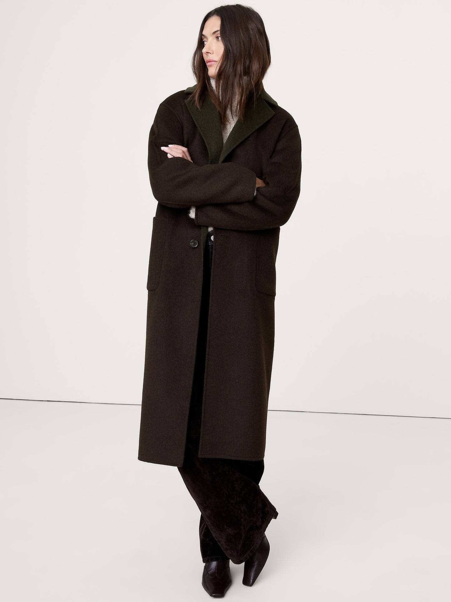 Double-Faced Top Coat