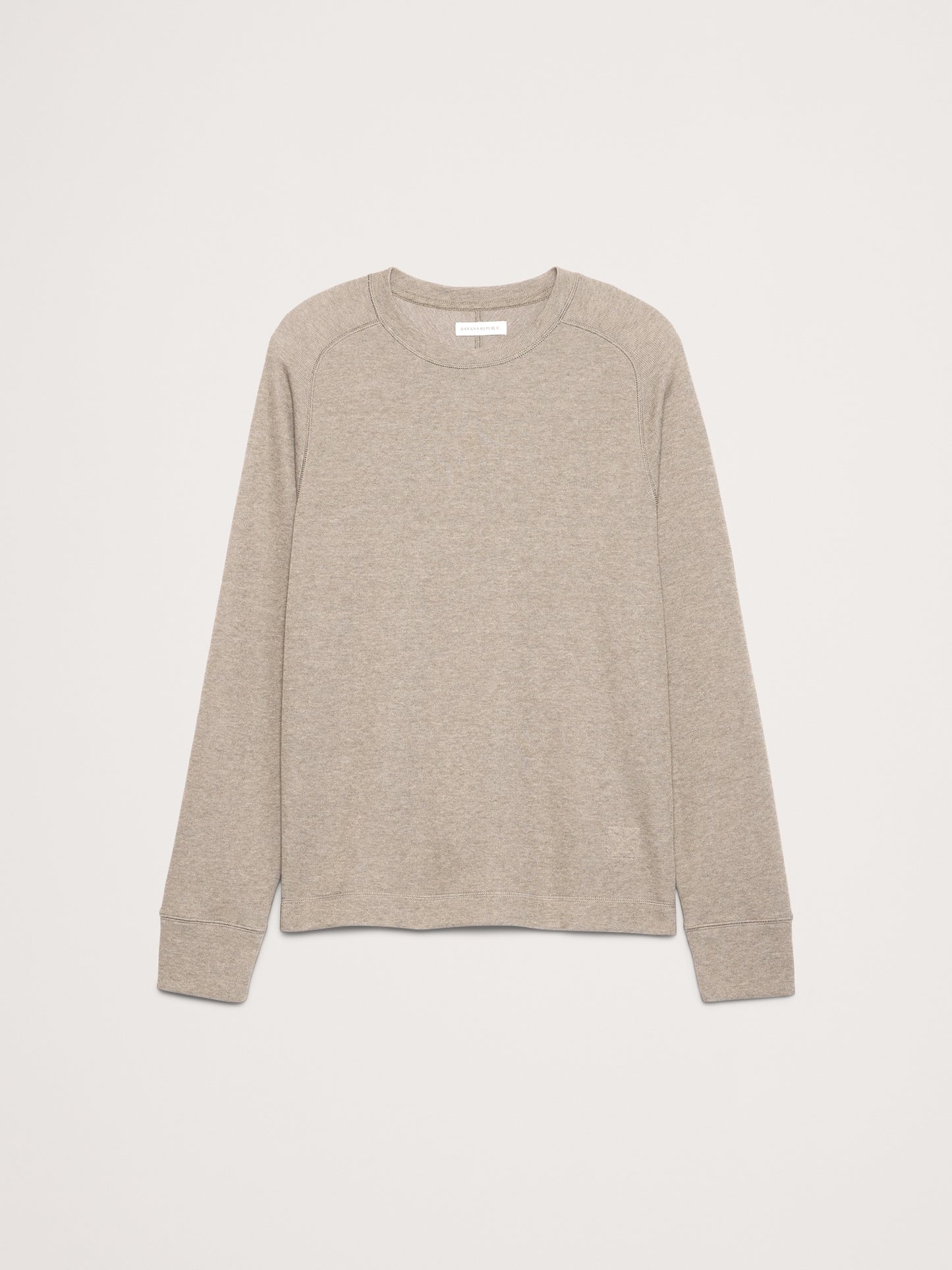 Slub Double-Knit Crew-Neck T-Shirt