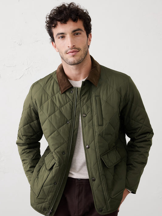 Diamond Quilted Jacket