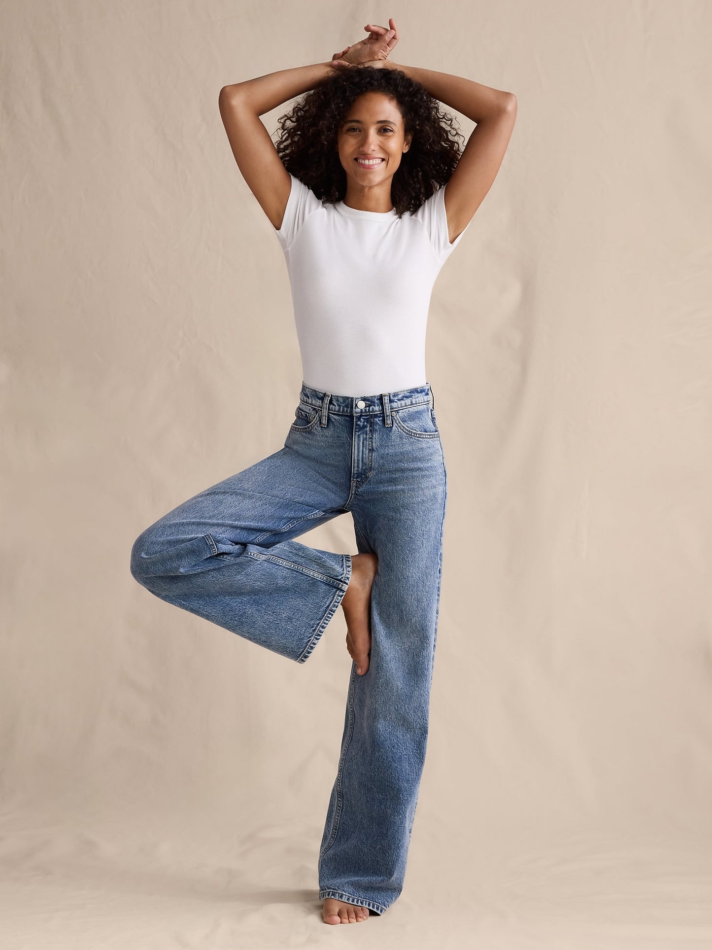 The Icon Classic Wide-Leg Jean