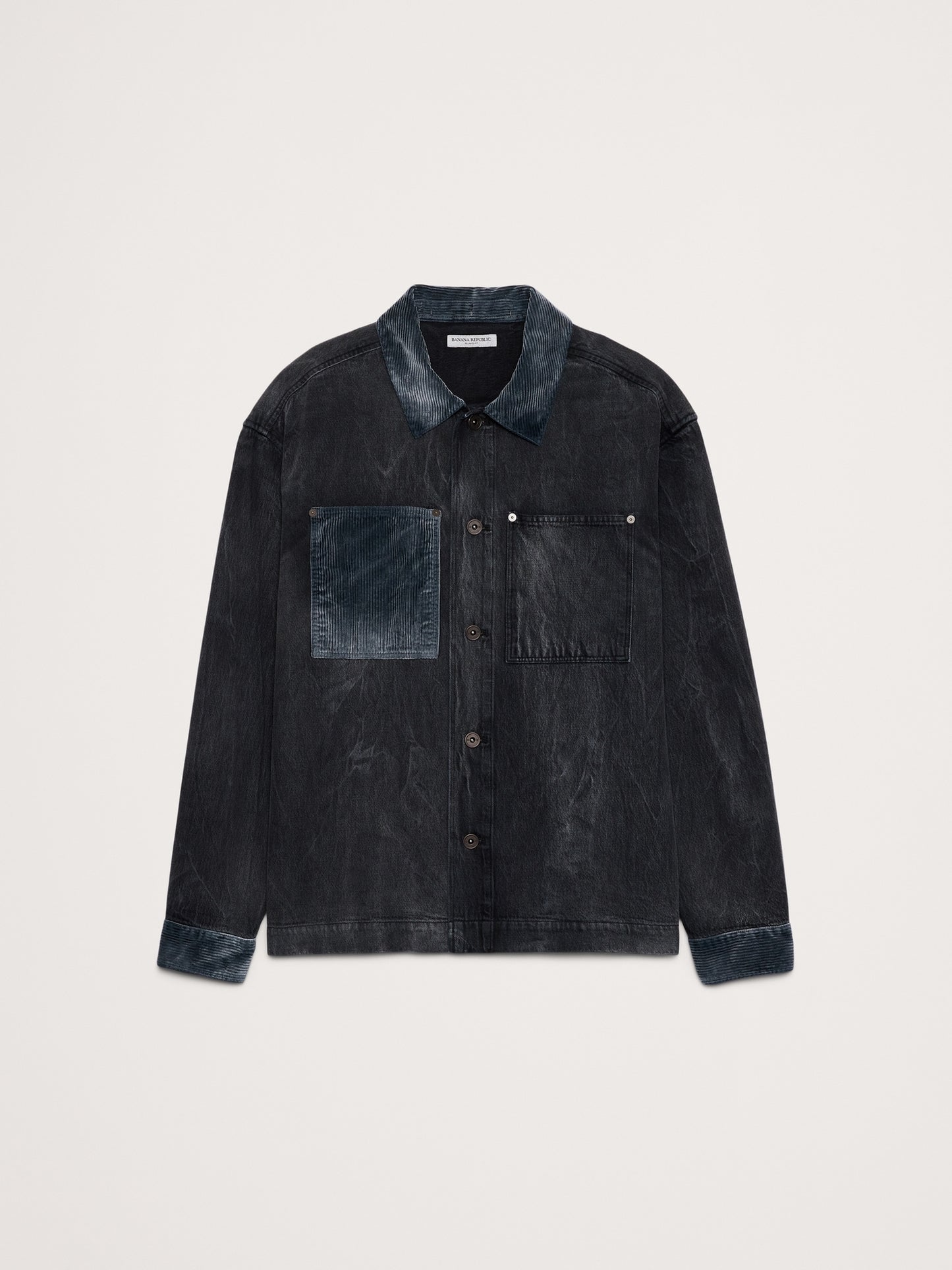 Relaxed-Fit Denim Overshirt