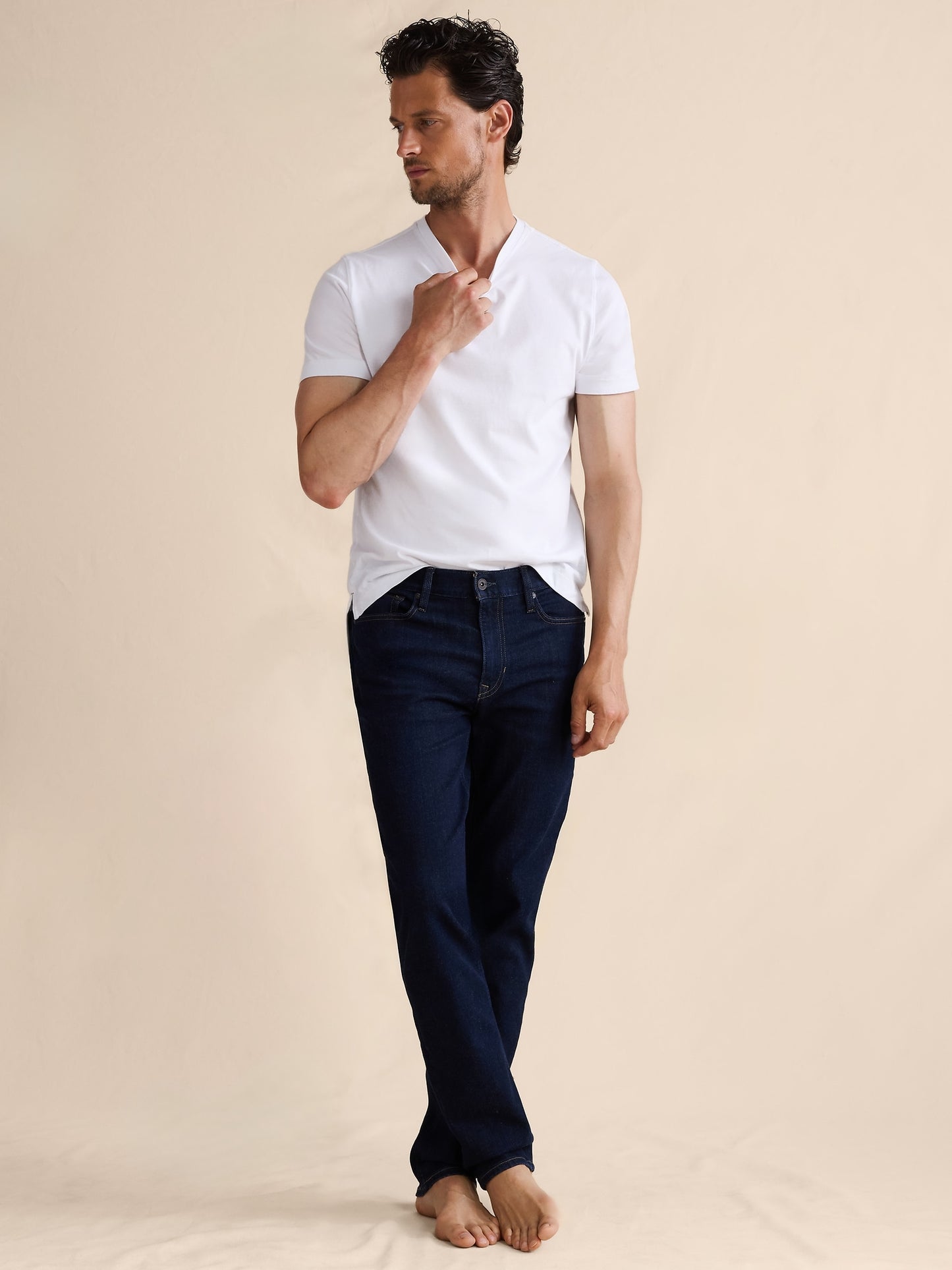 بنطال جينز ترافليلر لوكس بقصة ضيقة