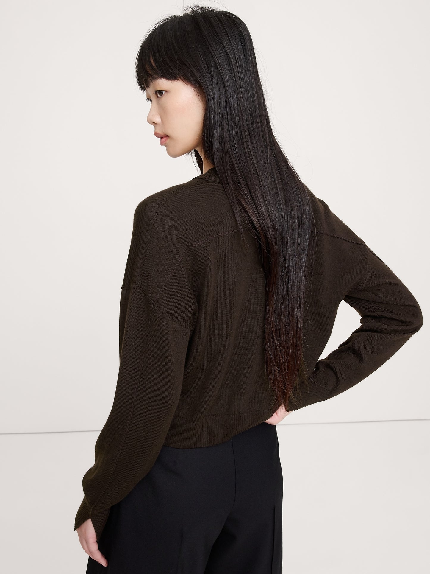 Merino Cardigan Sweater