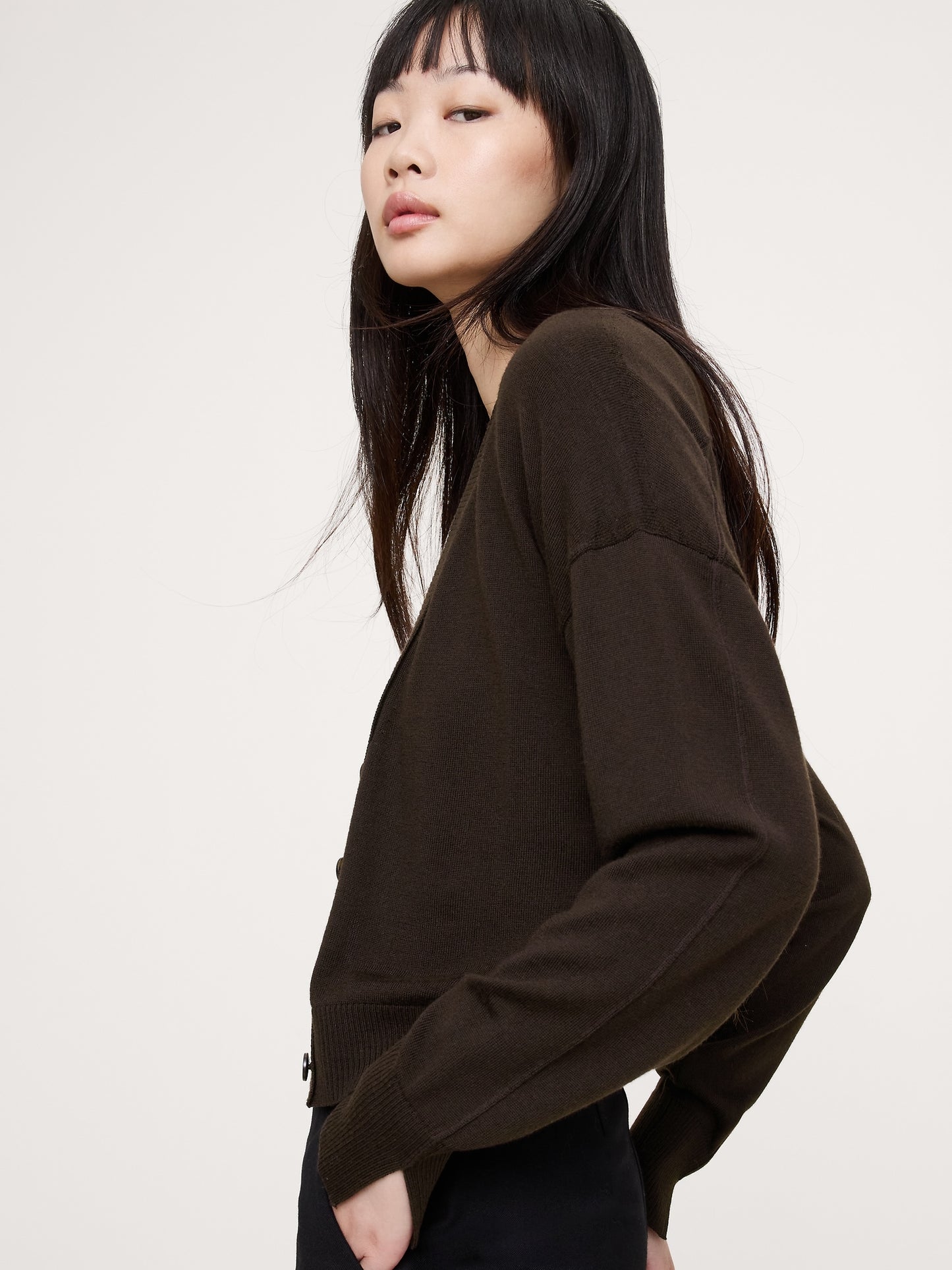 Merino Cardigan Sweater