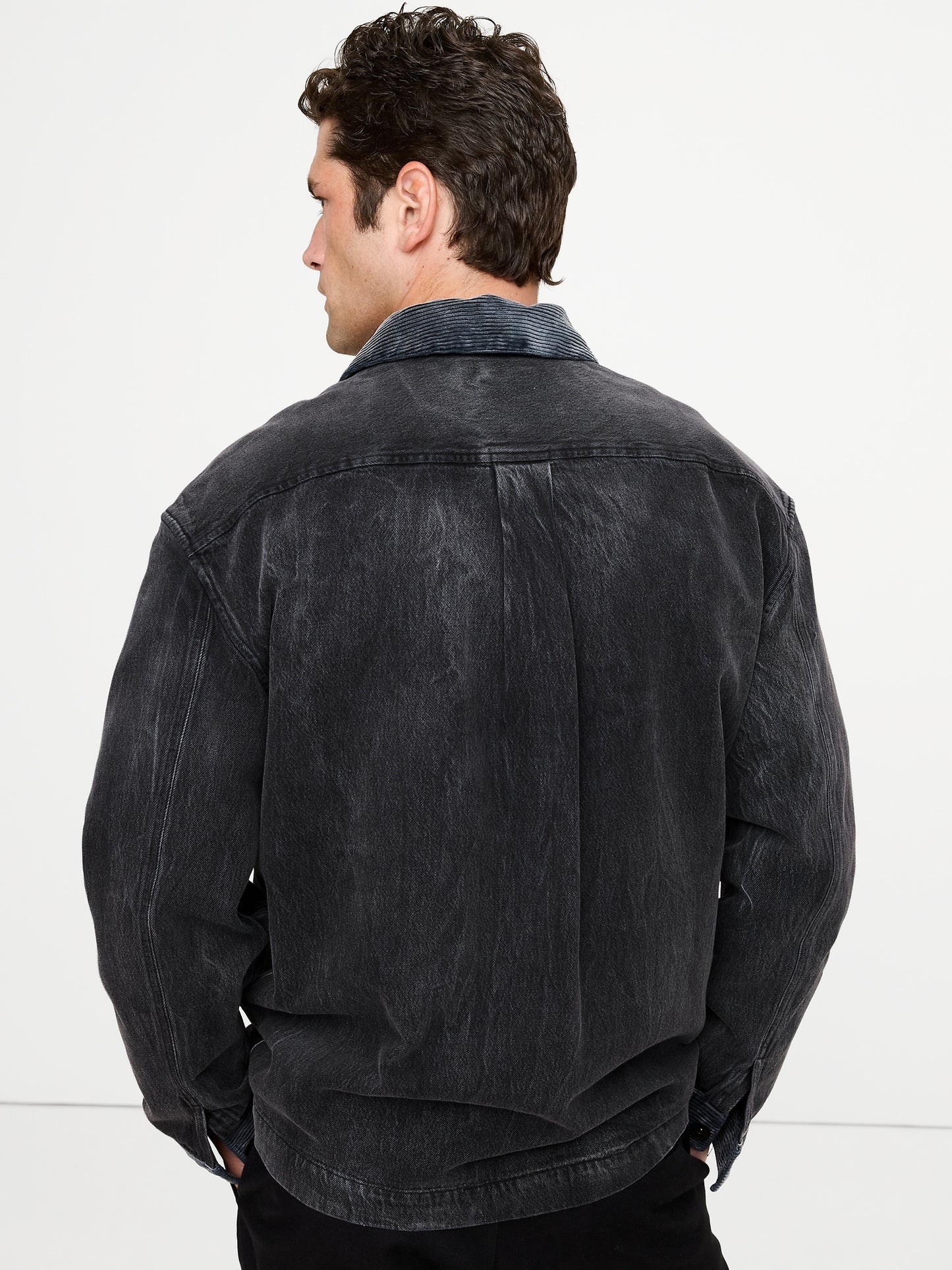 Relaxed-Fit Denim Overshirt