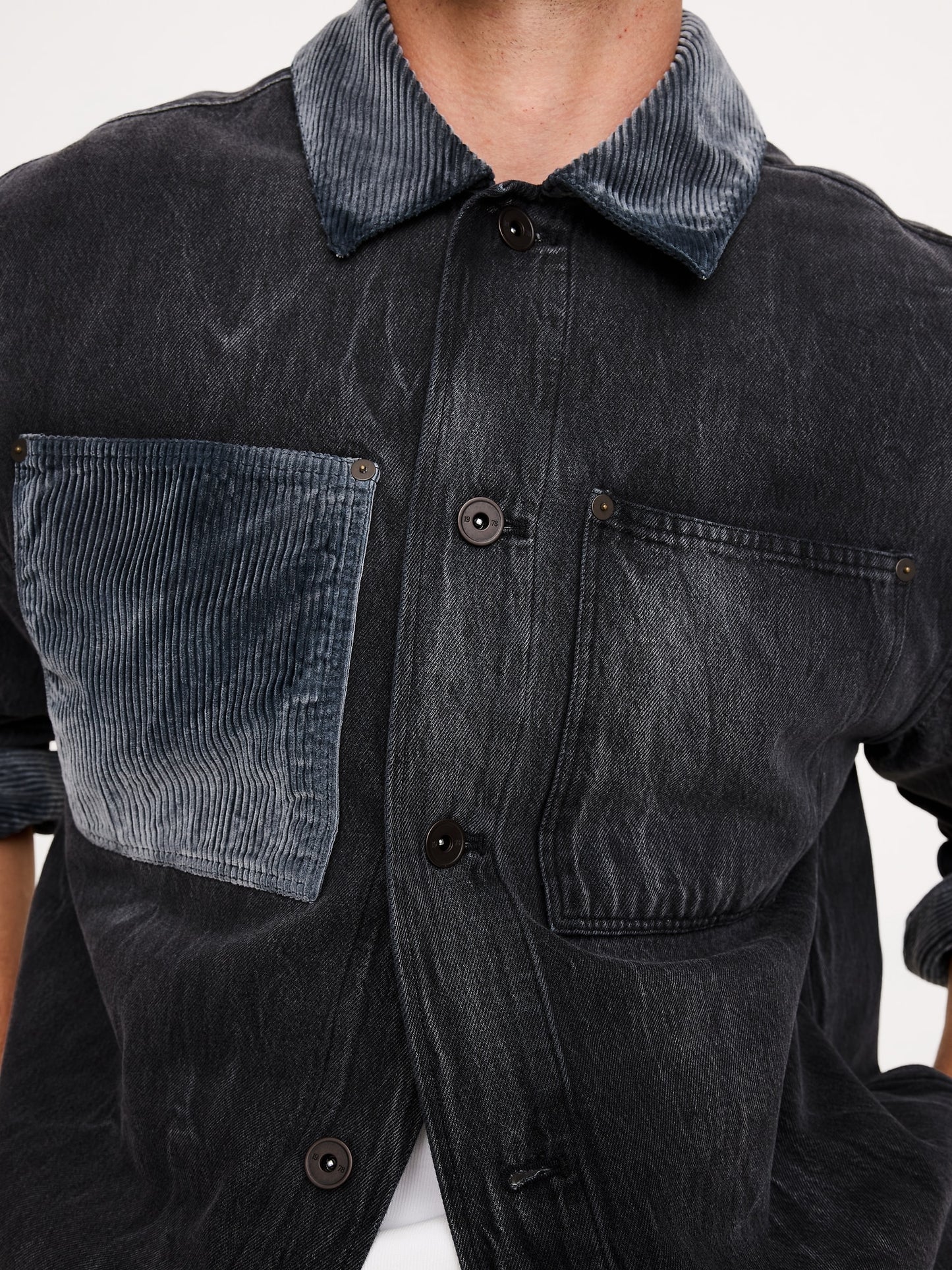 Relaxed-Fit Denim Overshirt