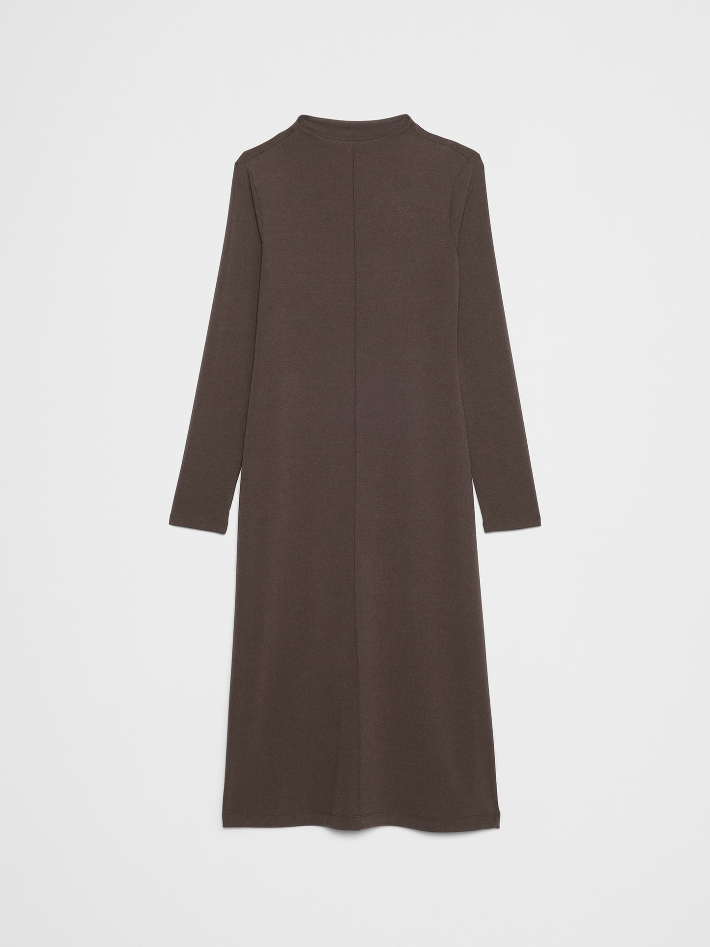 Cozy Ribbed Knit Midi Dress