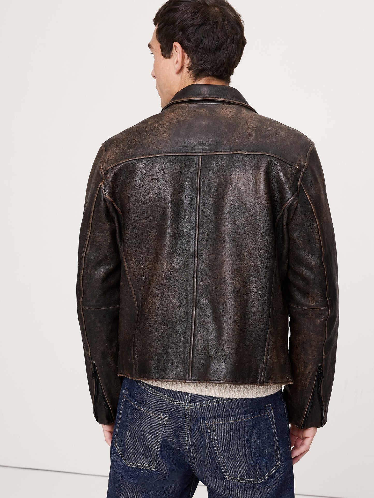 Leather Racing Jacket