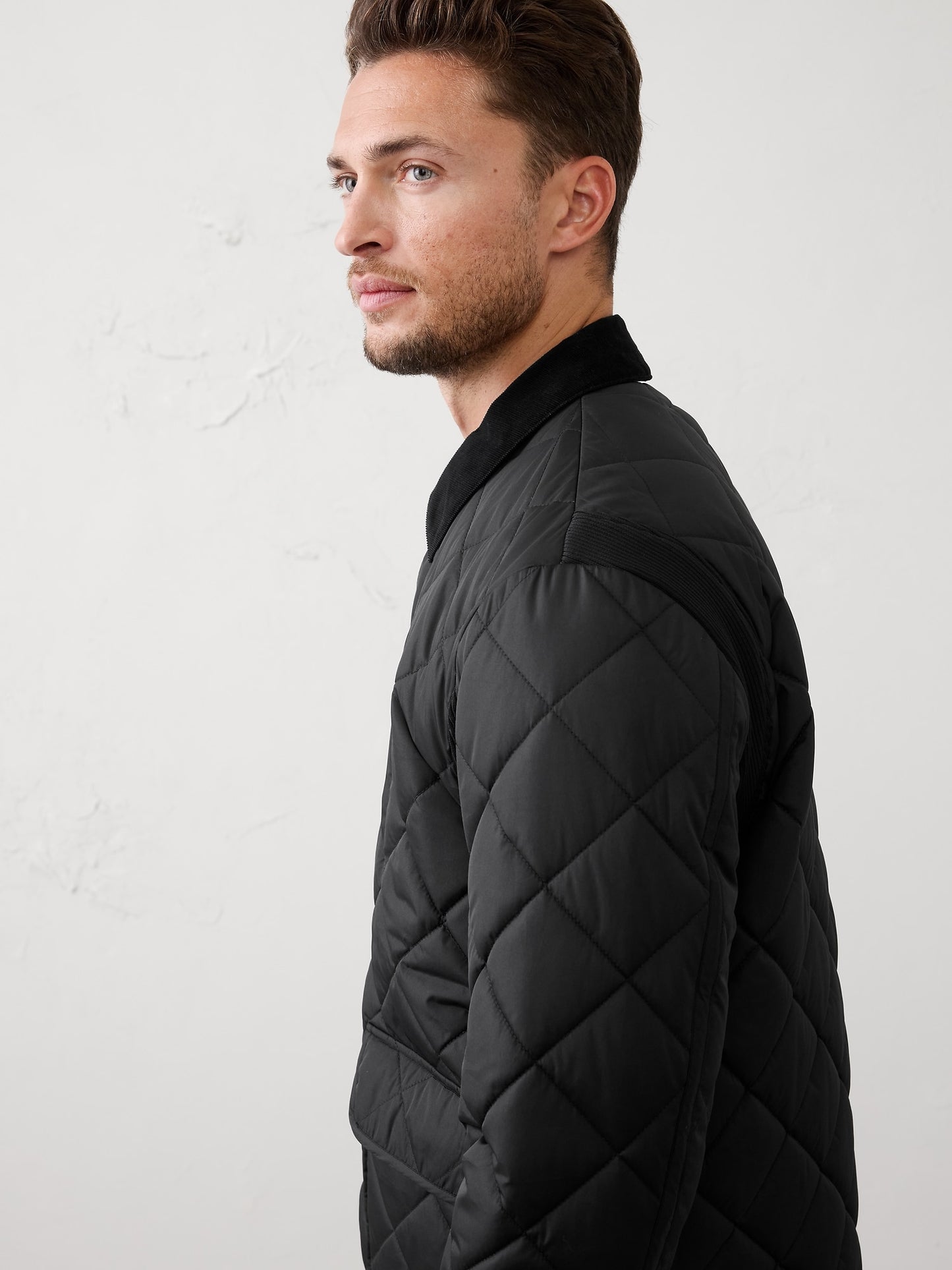 Diamond Quilted Jacket